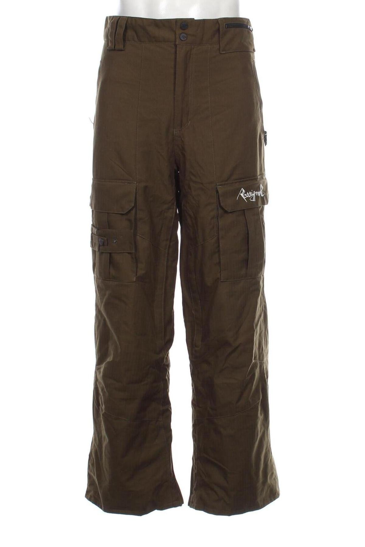 Pantaloni bărbătești pentru sporturi de iarnă Rossignol, Mărime L, Culoare Verde, Preț 600,98 Lei
