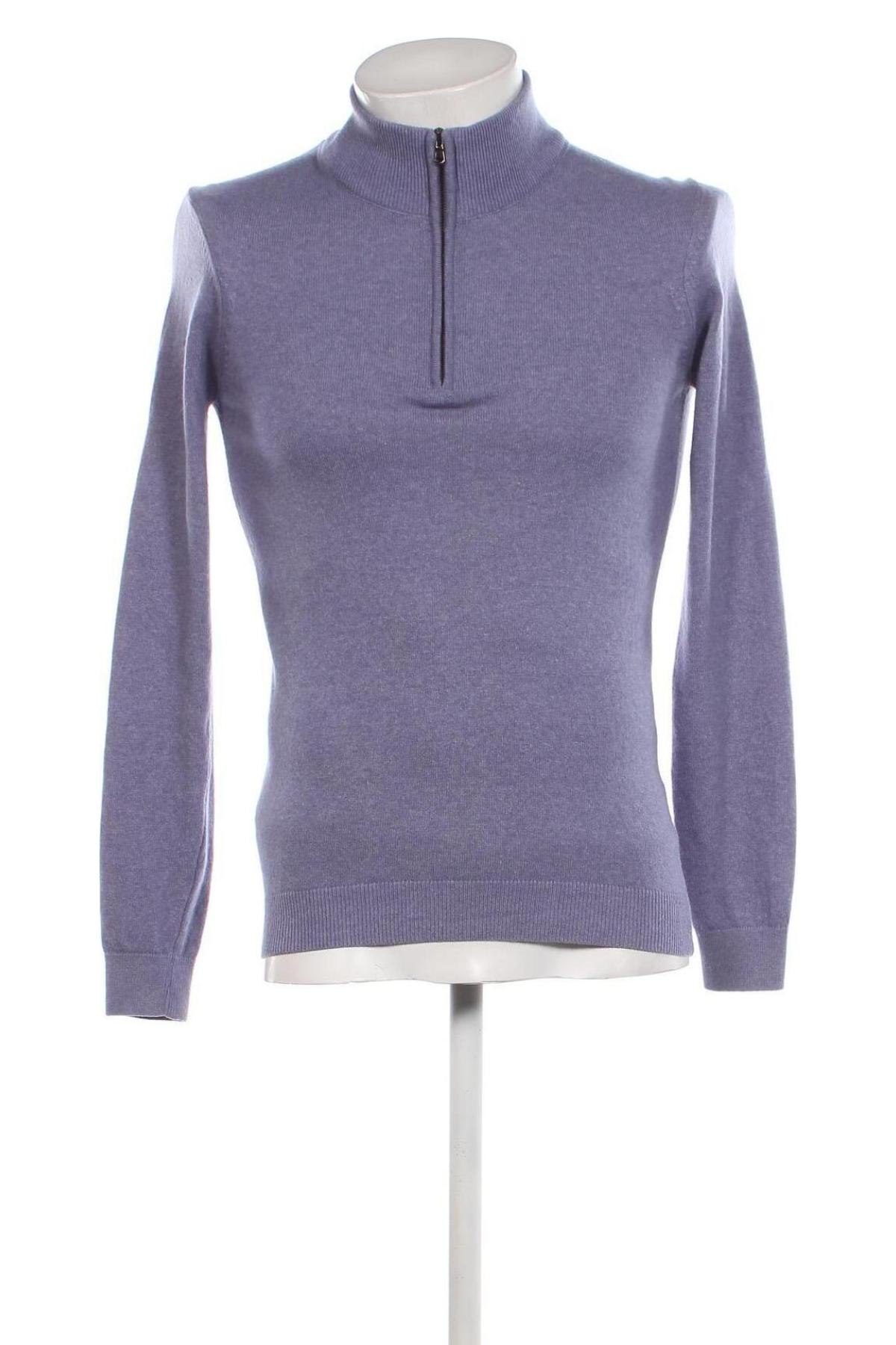 Ανδρικό πουλόβερ, Μέγεθος M, Χρώμα Μπλέ, Τιμή 8,46 €