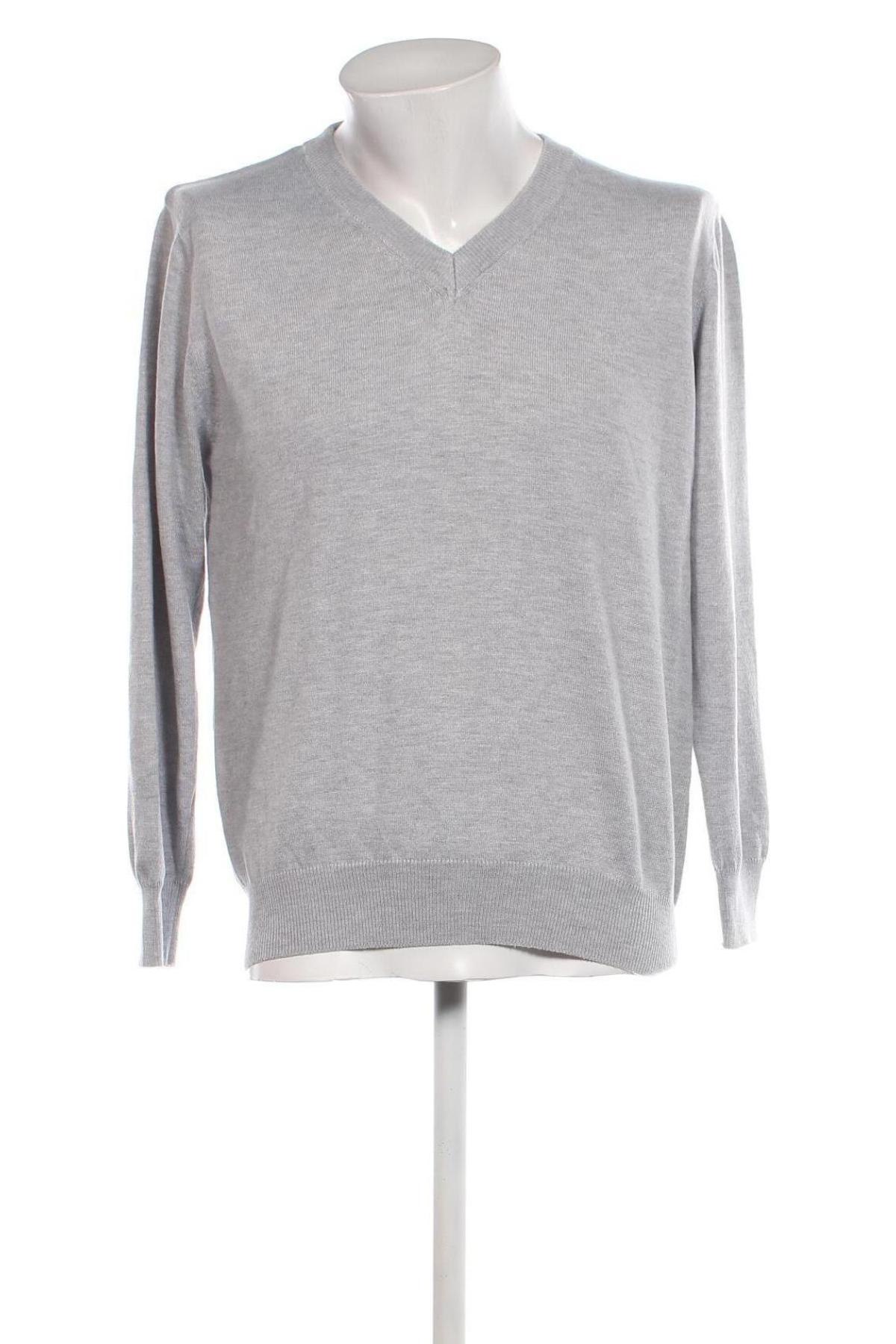 Herrenpullover, Größe M, Farbe Grau, Preis 10,29 €