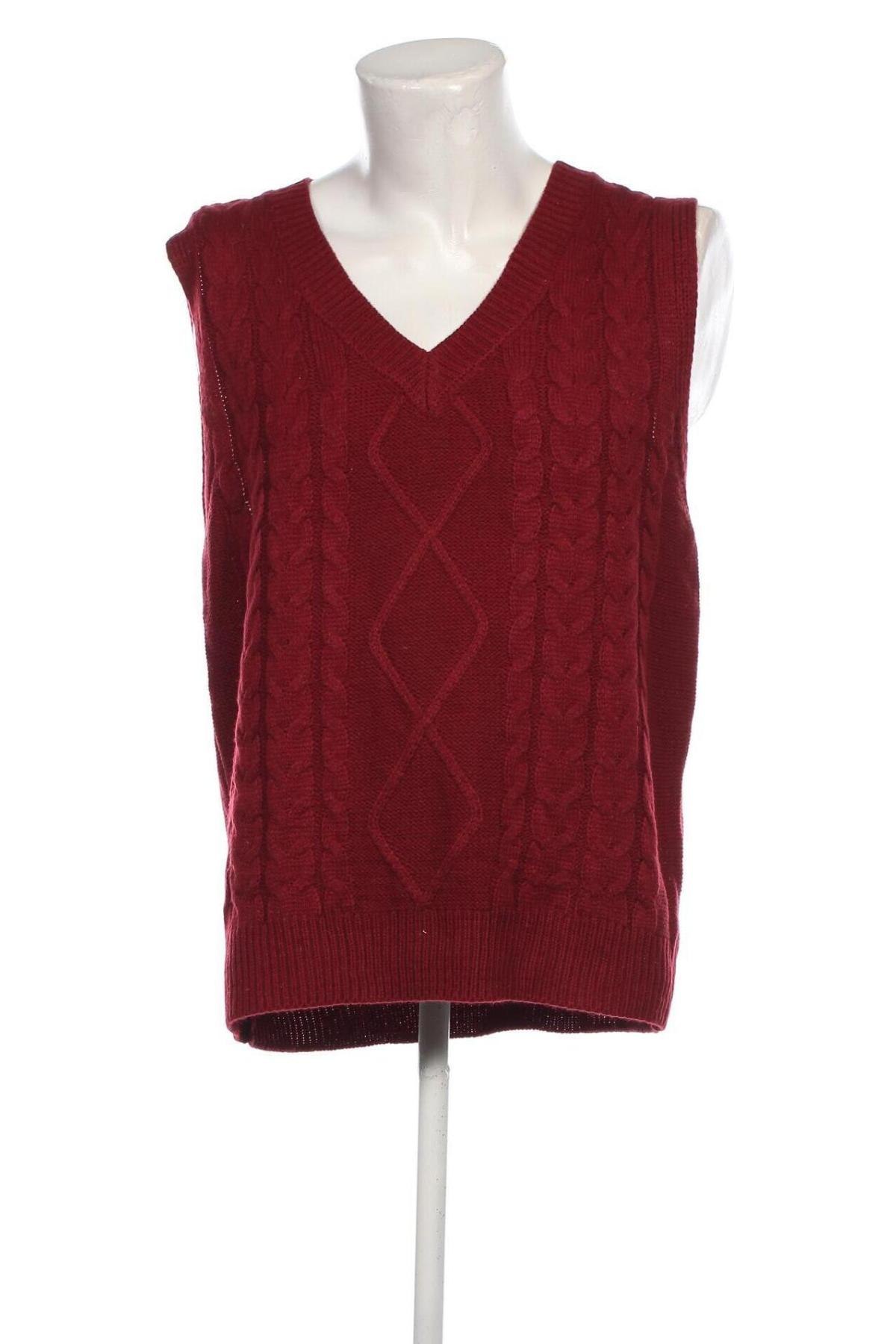 Pánský svetr , Velikost XL, Barva Červená, Cena  185,00 Kč
