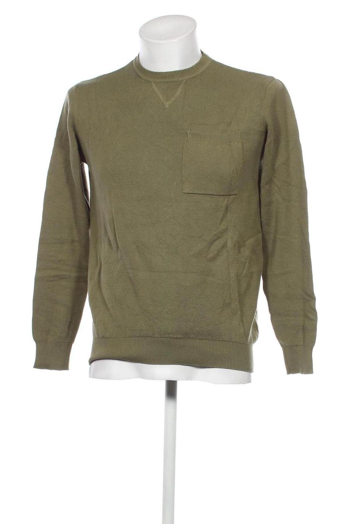 Ανδρικό πουλόβερ, Μέγεθος S, Χρώμα Πράσινο, Τιμή 8,61 €