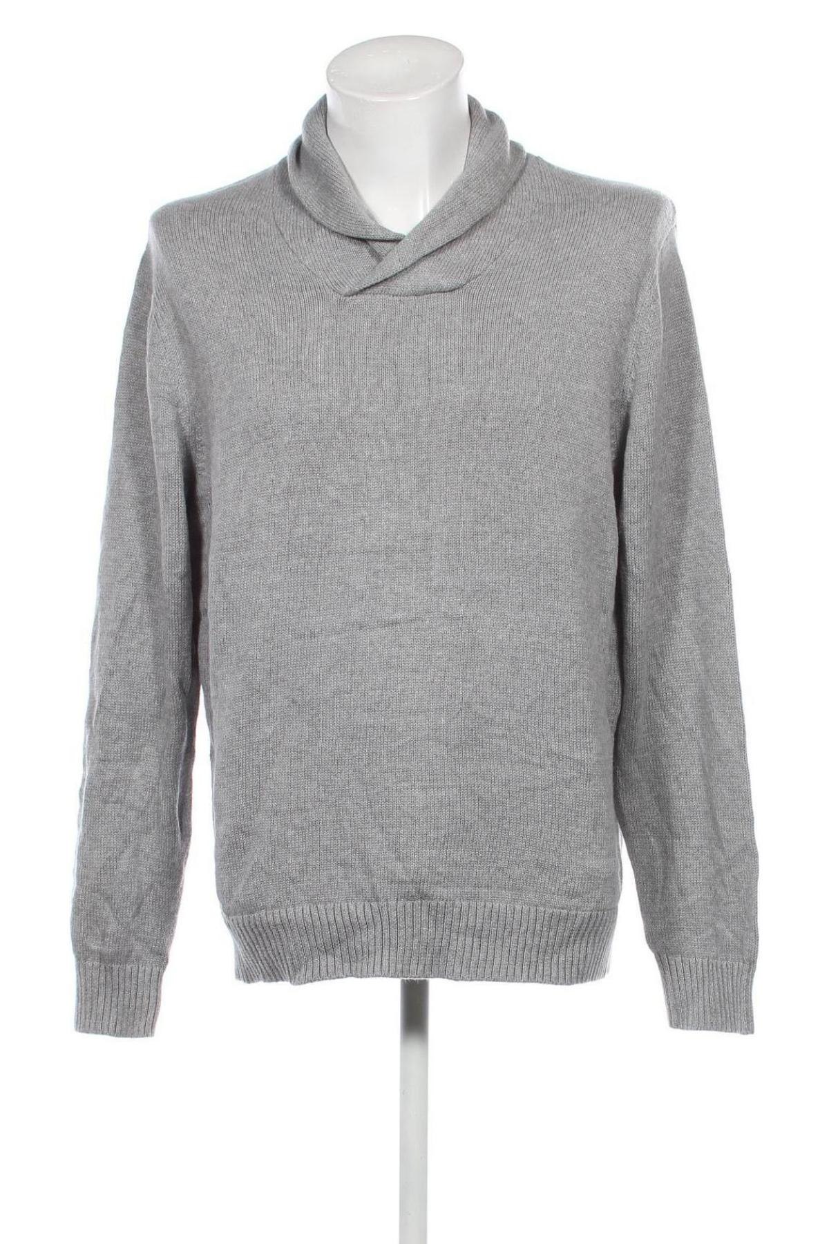 Herrenpullover, Größe L, Farbe Grau, Preis € 7,49