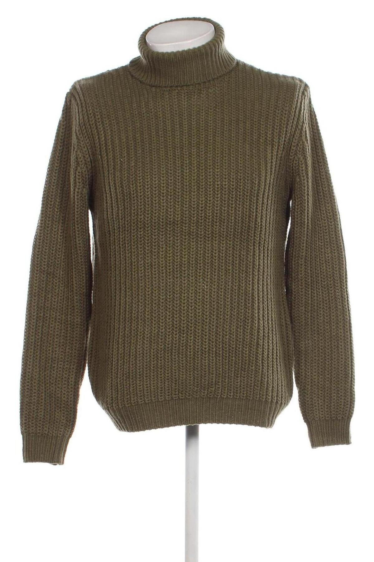 Мъжки пуловер ASOS, Размер M, Цвят Зелен, Цена 17,34 лв.