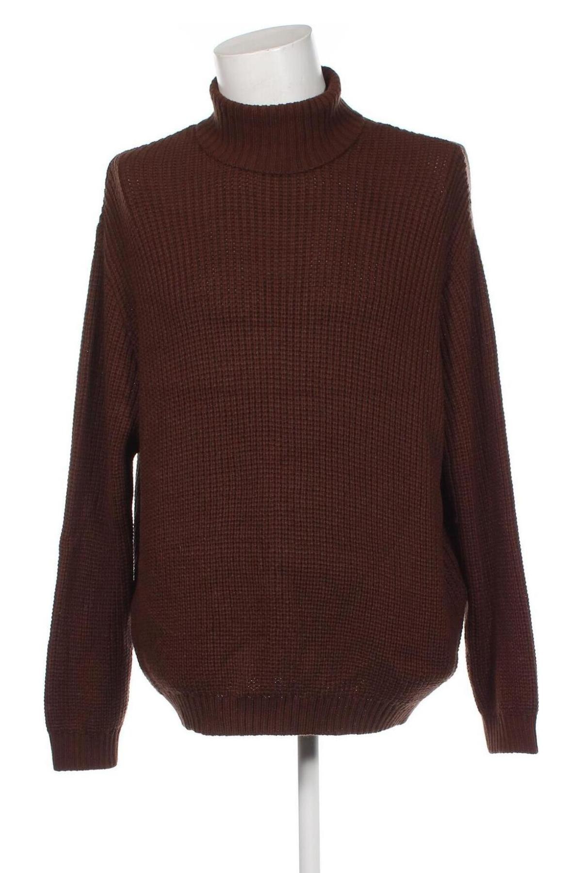 Мъжки пуловер ASOS, Размер M, Цвят Кафяв, Цена 17,34 лв.