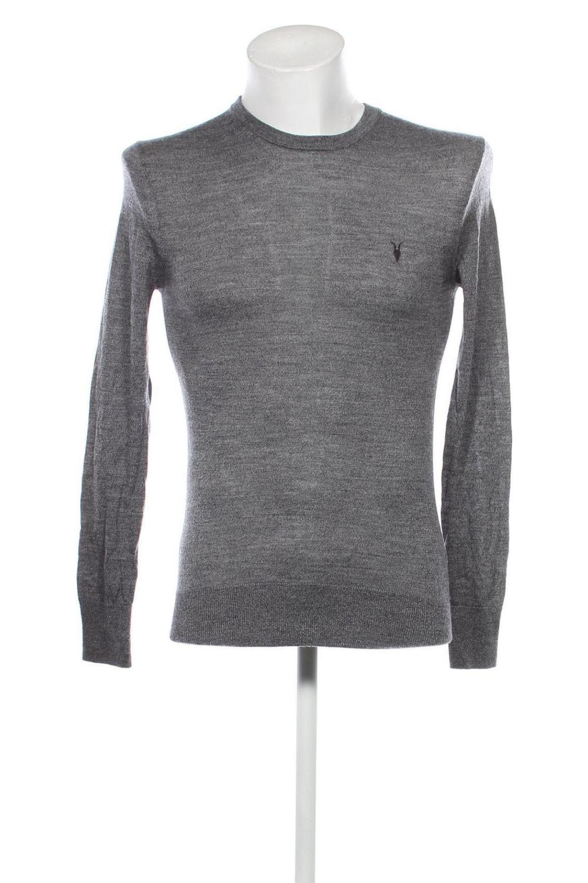 Мъжки пуловер AllSaints, Размер XS, Цвят Сив, Цена 48,00 лв.
