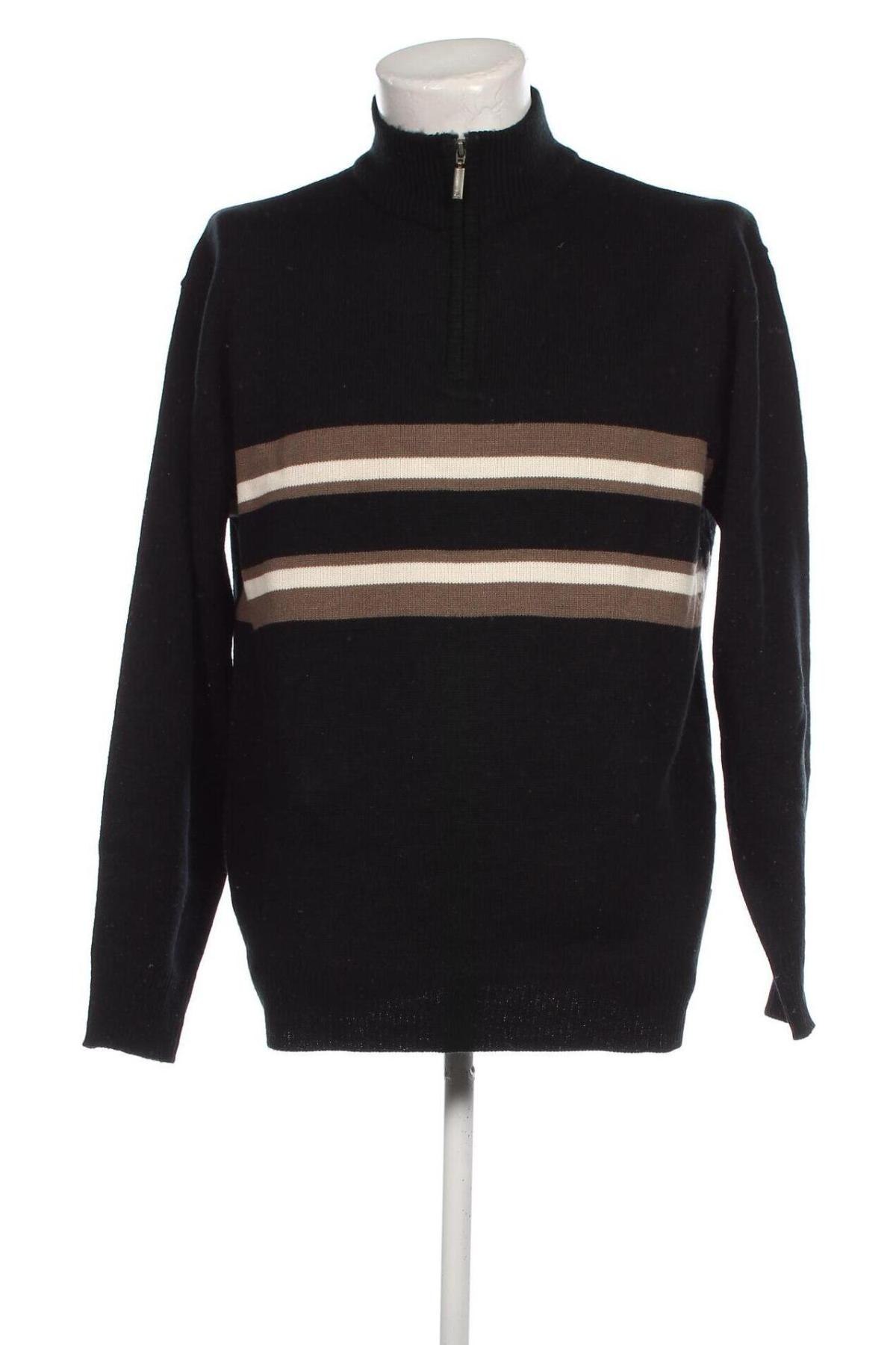 Мъжки пуловер Angelo Litrico, Размер XXL, Цвят Черен, Цена 15,37 лв.