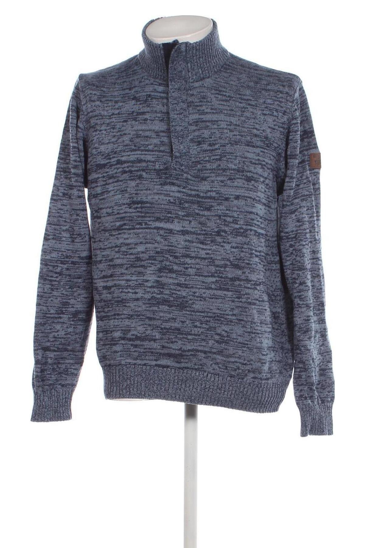 Ανδρικό πουλόβερ Atlas For Men, Μέγεθος XXL, Χρώμα Μπλέ, Τιμή 10,05 €