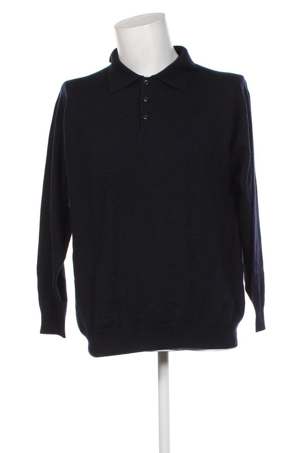 Мъжки пуловер Bexleys, Размер L, Цвят Син, Цена 38,50 лв.