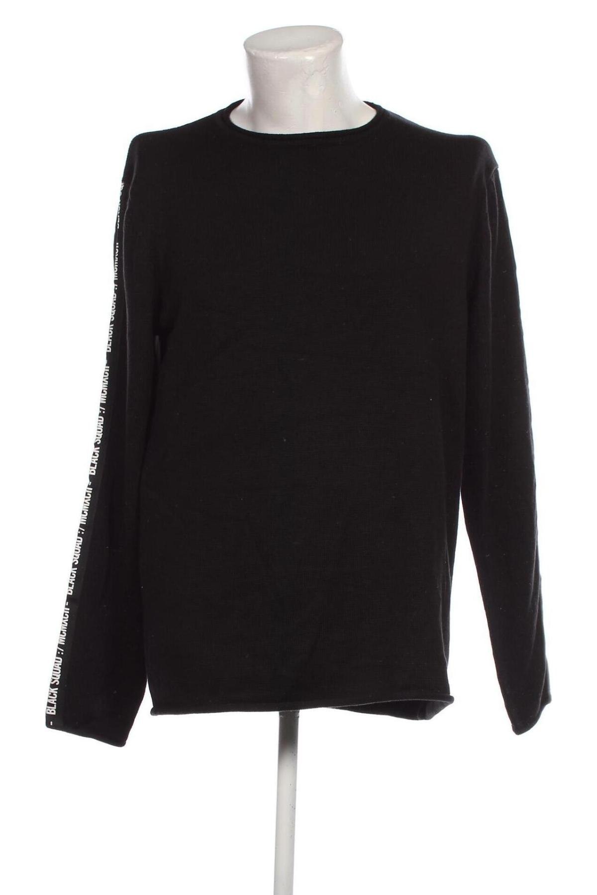 Мъжки пуловер Black Squad, Размер XL, Цвят Черен, Цена 15,37 лв.
