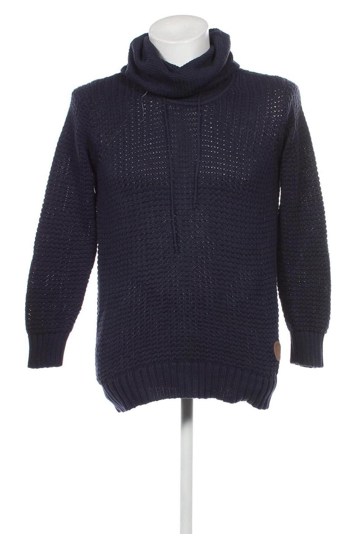 Мъжки пуловер Bpc Bonprix Collection, Размер M, Цвят Син, Цена 15,37 лв.