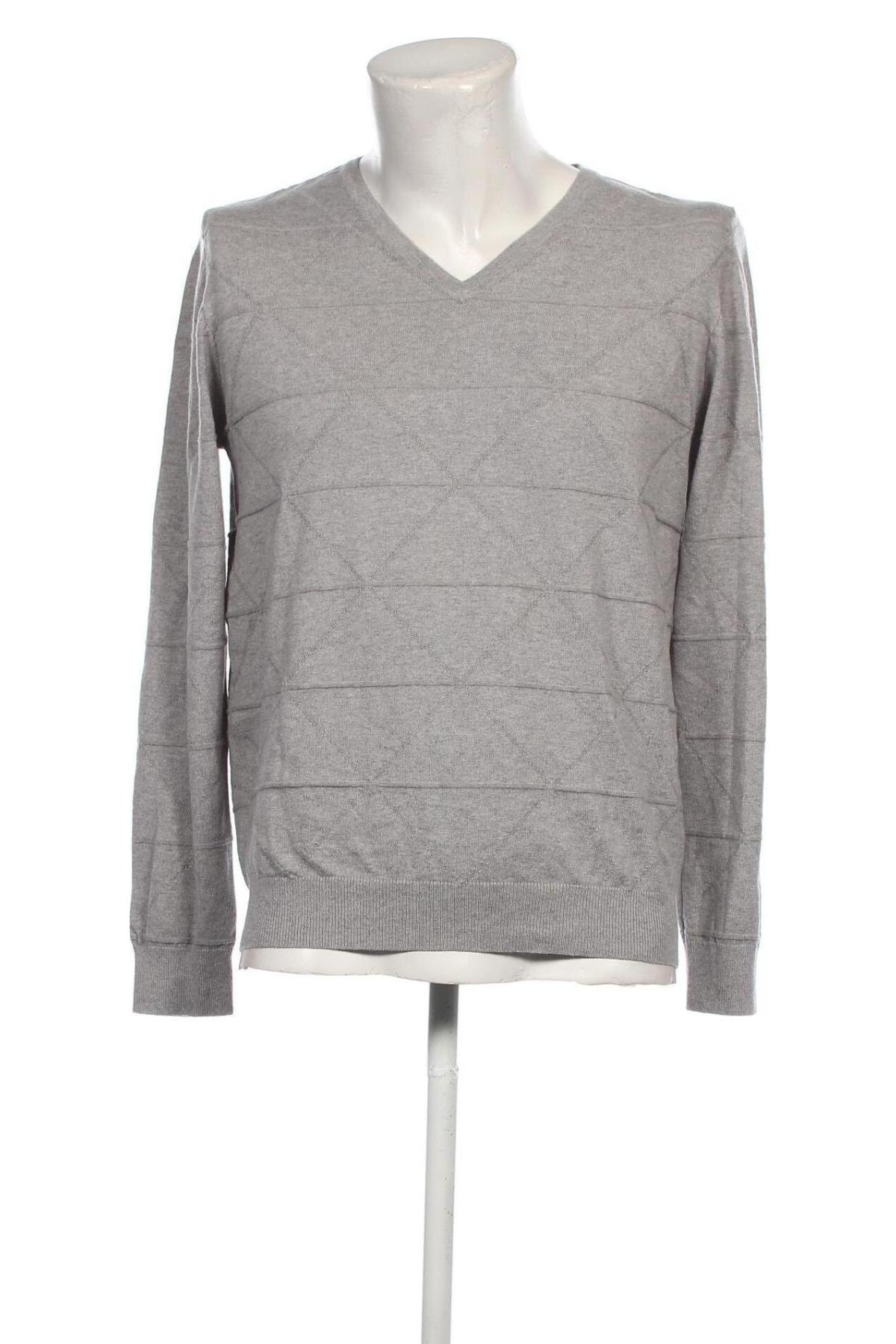 Herrenpullover Brax, Größe L, Farbe Grau, Preis 34,51 €