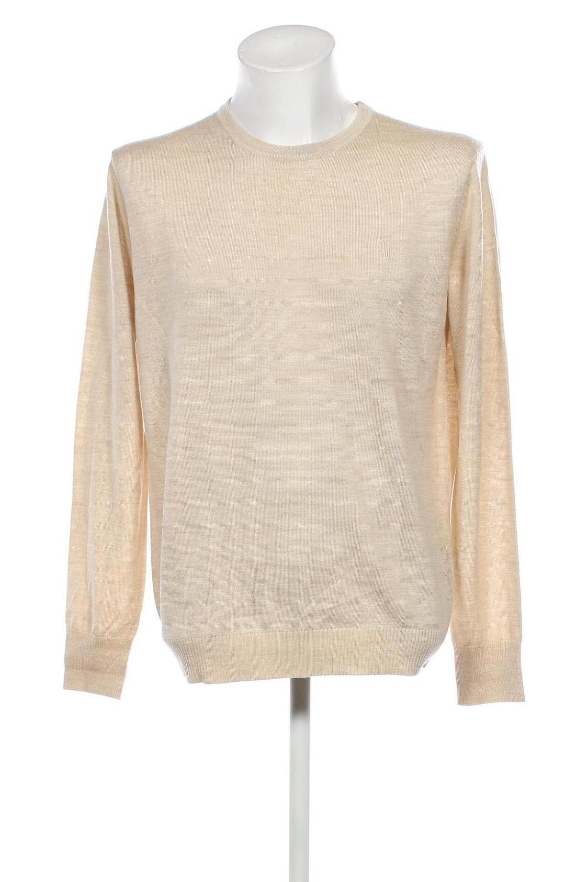 Herrenpullover Bruun & Stengade, Größe XL, Farbe Beige, Preis 15,49 €