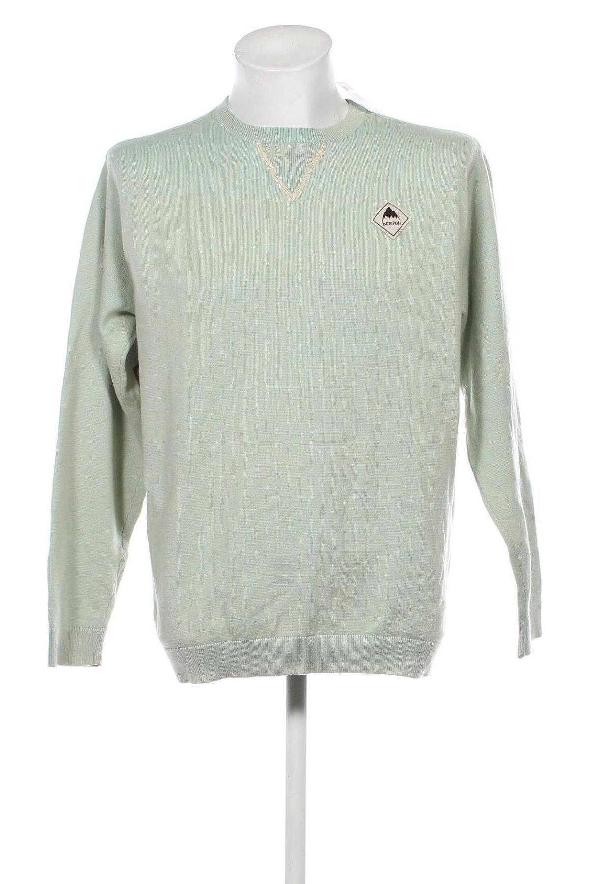 Herrenpullover Burton, Größe M, Farbe Grün, Preis 46,76 €