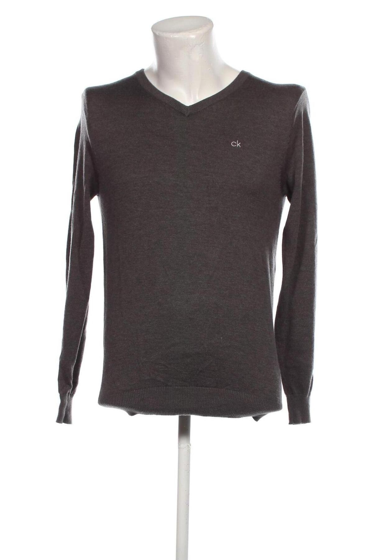 Мъжки пуловер Calvin Klein, Размер S, Цвят Сив, Цена 31,15 лв.