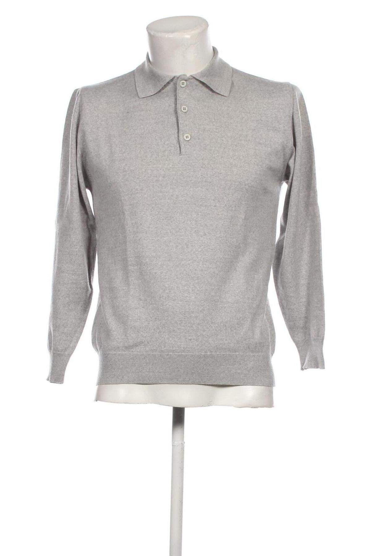 Herrenpullover Canda, Größe M, Farbe Grau, Preis 7,49 €