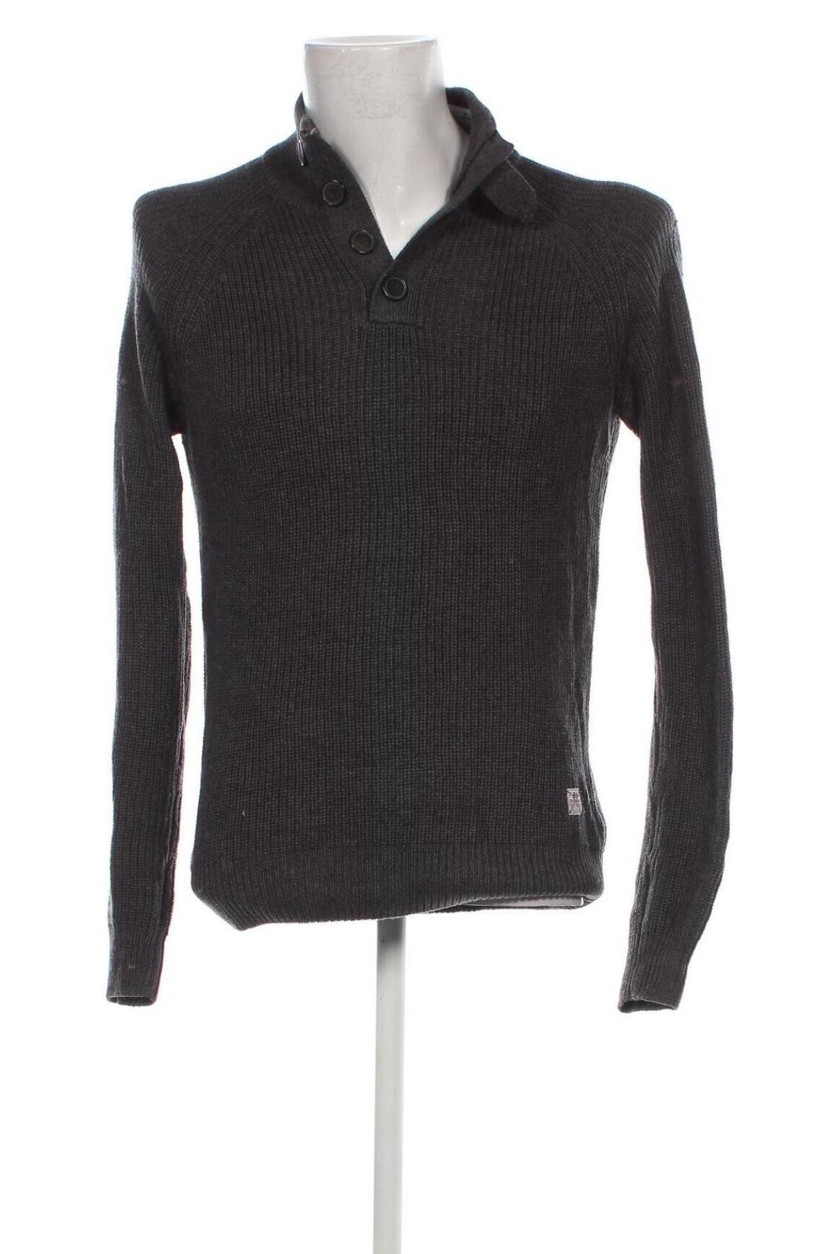 Męski sweter Crosshatch, Rozmiar M, Kolor Szary, Cena 38,99 zł