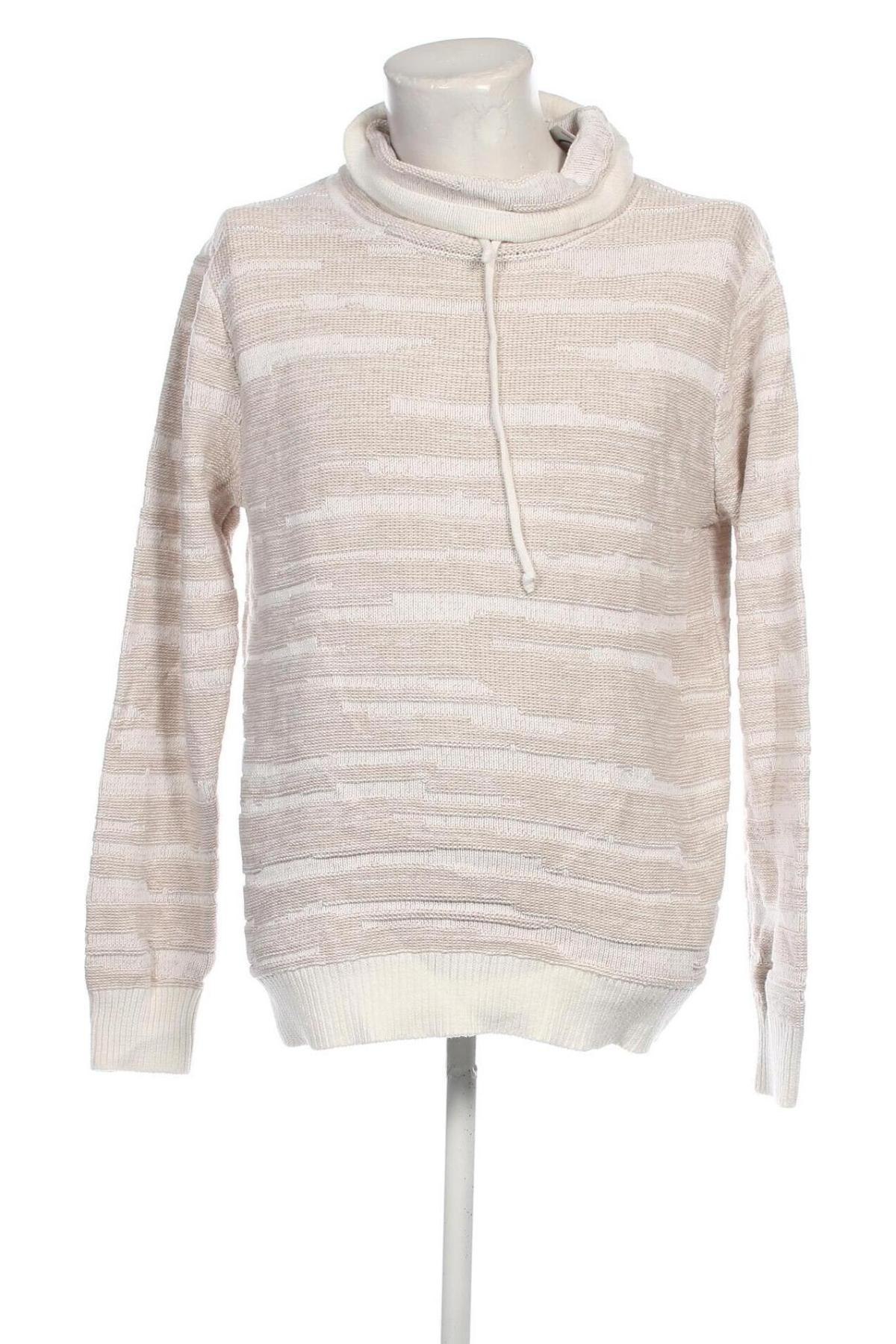 Herrenpullover DKNY, Größe L, Farbe Beige, Preis 50,10 €