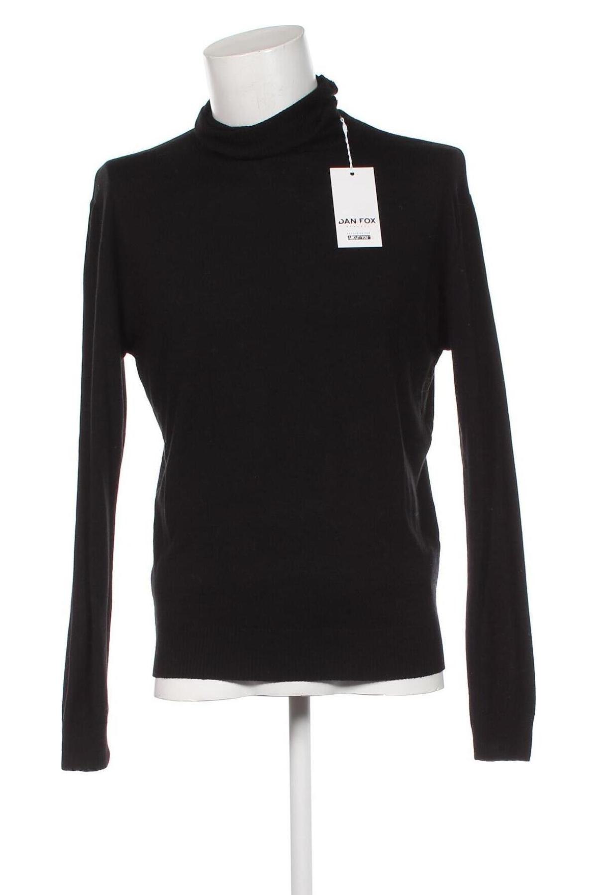 Ανδρικό πουλόβερ Dan Fox X About You, Μέγεθος L, Χρώμα Μαύρο, Τιμή 13,89 €
