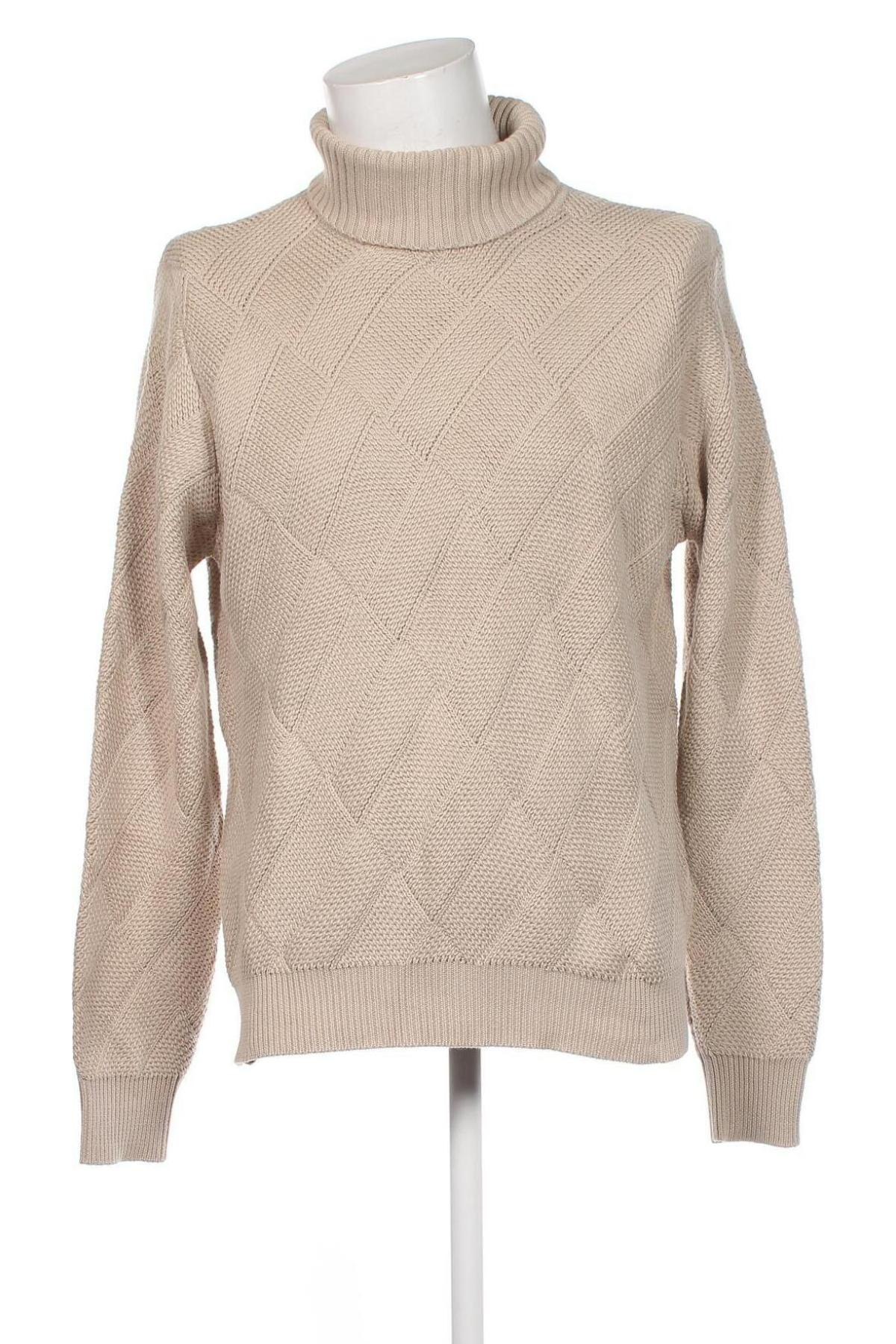 Herrenpullover Dan Fox X About You, Größe XXL, Farbe Beige, Preis 20,24 €