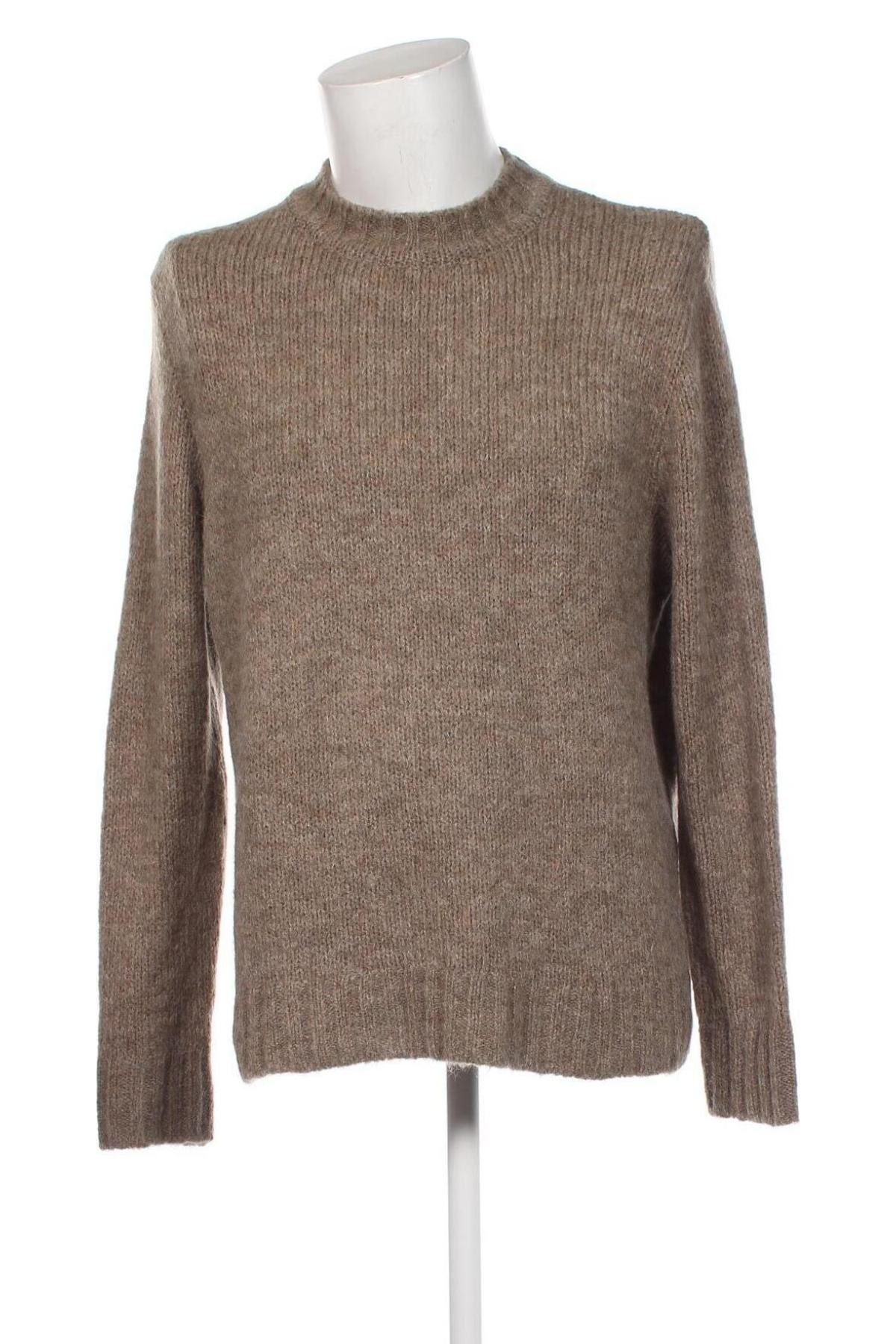 Herrenpullover Dan Fox X About You, Größe L, Farbe Beige, Preis € 17,86