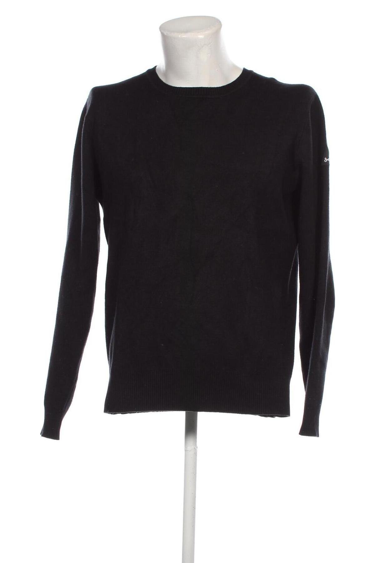 Herrenpullover Denham, Größe L, Farbe Schwarz, Preis 39,69 €