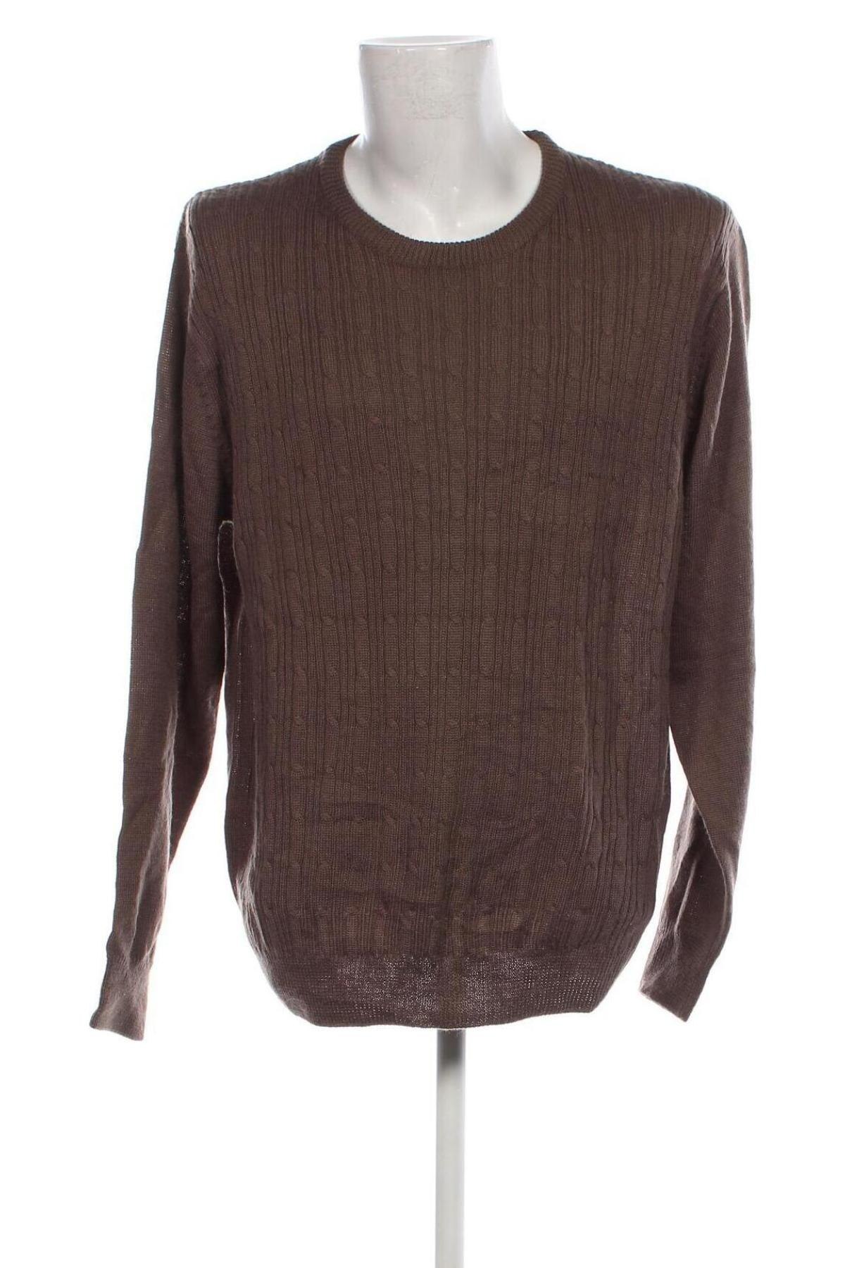 Herrenpullover Double Two, Größe XXL, Farbe Beige, Preis € 10,47