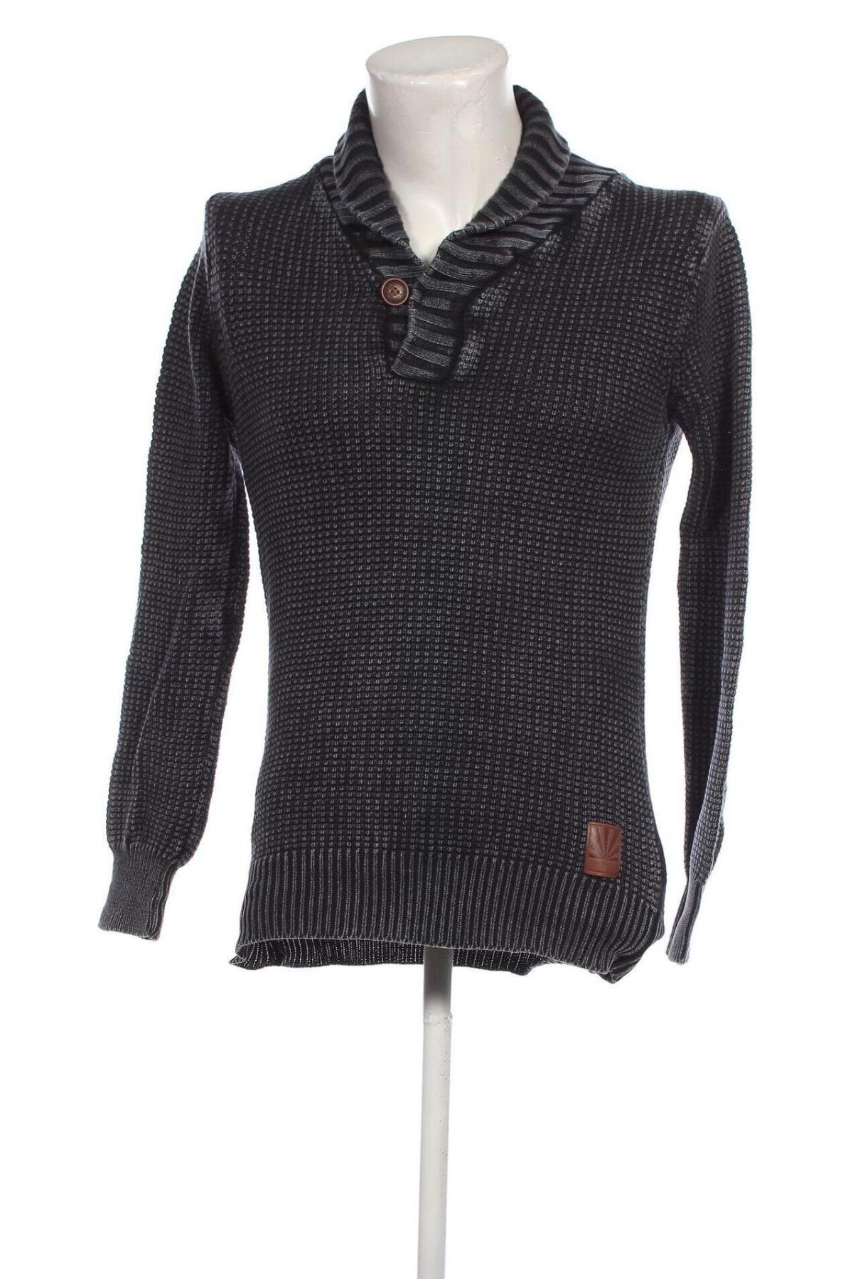 Herrenpullover Funky Buddha, Größe M, Farbe Blau, Preis € 7,49