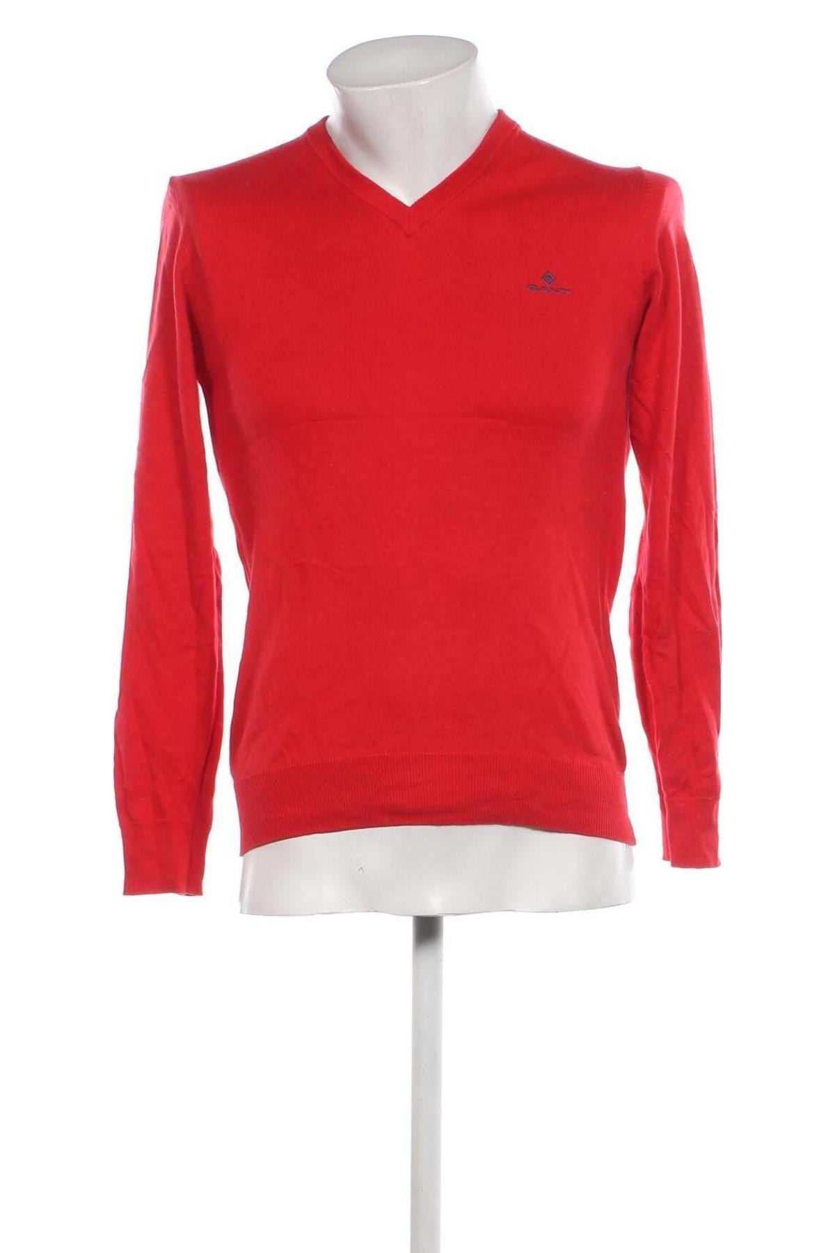 Herrenpullover Gant, Größe XS, Farbe Rot, Preis 26,72 €