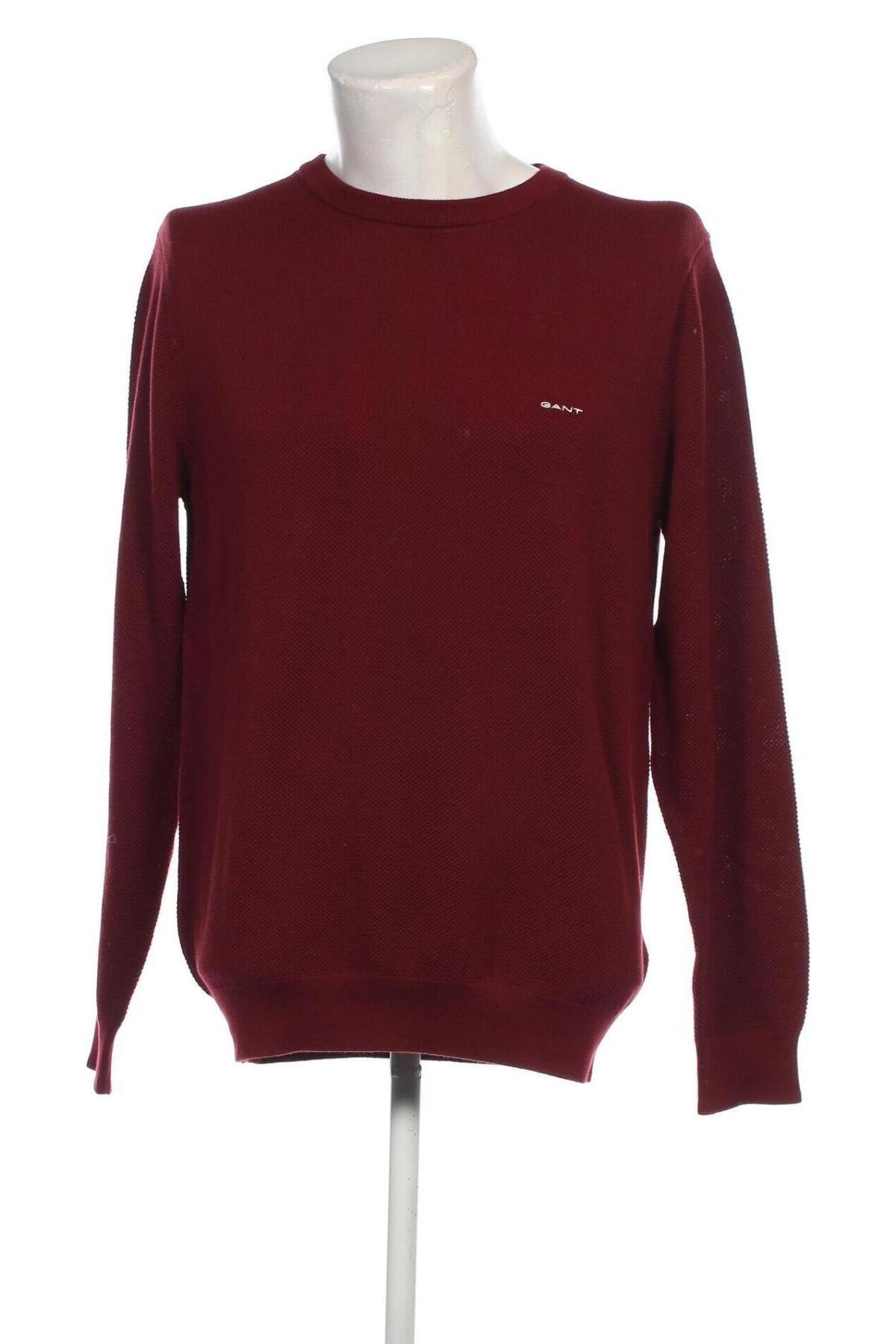 Herrenpullover Gant, Größe XL, Farbe Rot, Preis 57,83 €