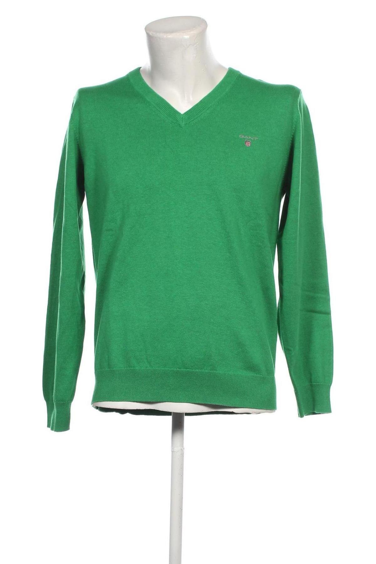 Herrenpullover Gant, Größe L, Farbe Grün, Preis 57,83 €