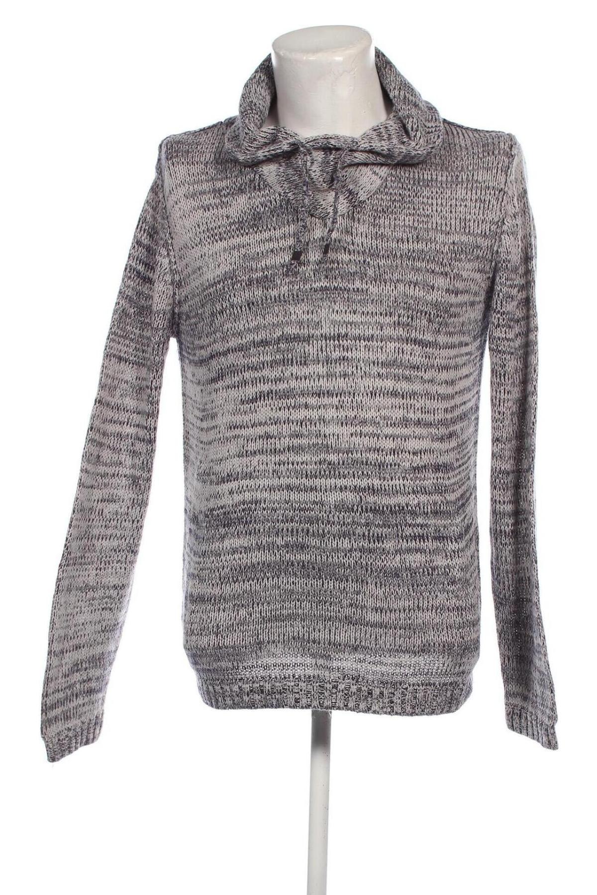 Мъжки пуловер H&M Divided, Размер M, Цвят Многоцветен, Цена 14,79 лв.