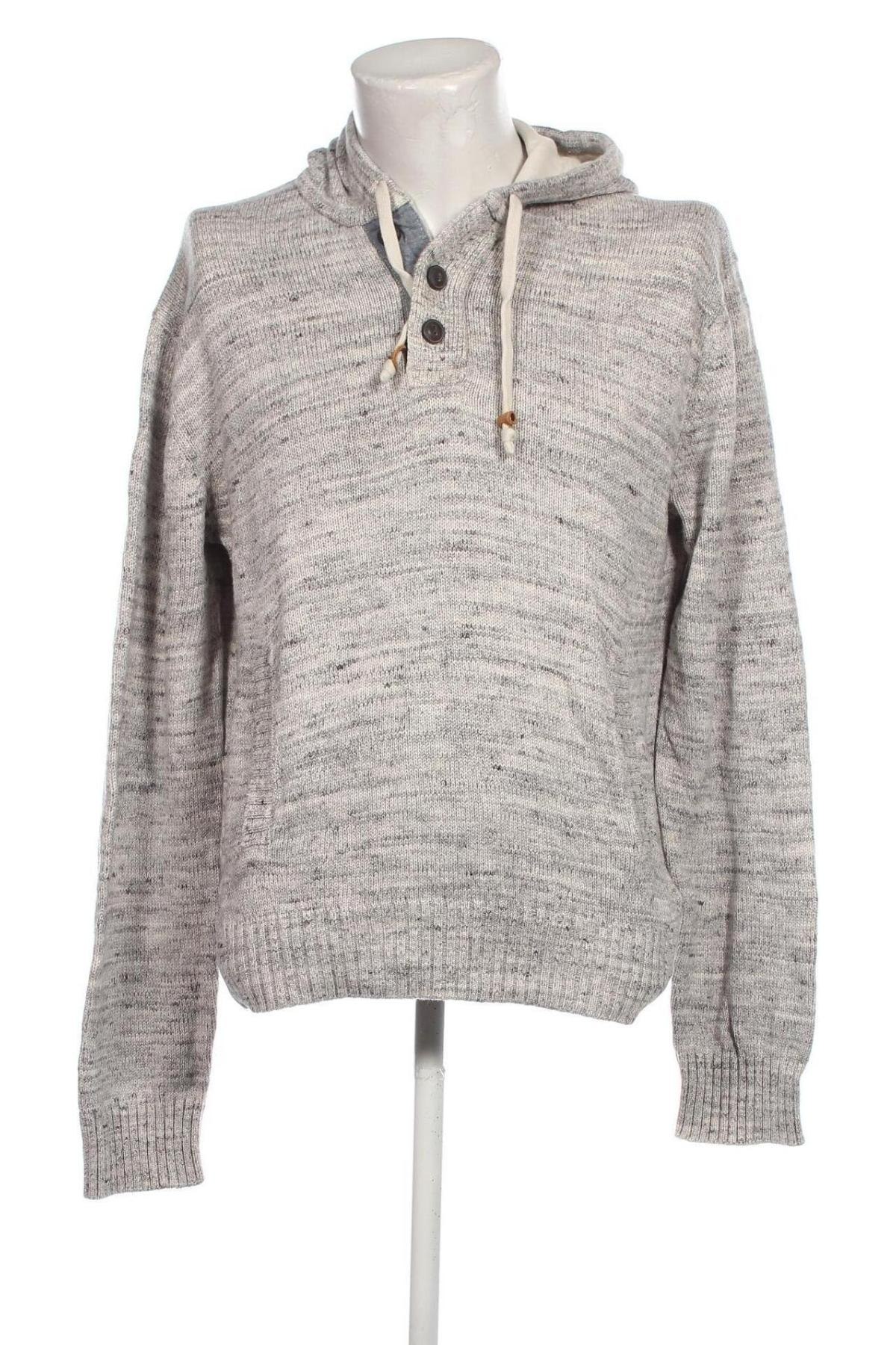 Ανδρικό πουλόβερ H&M L.O.G.G., Μέγεθος XL, Χρώμα Γκρί, Τιμή 6,49 €