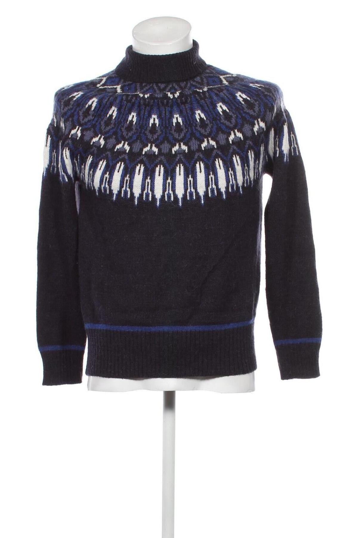 Ανδρικό πουλόβερ H&M L.O.G.G., Μέγεθος S, Χρώμα Μπλέ, Τιμή 6,28 €