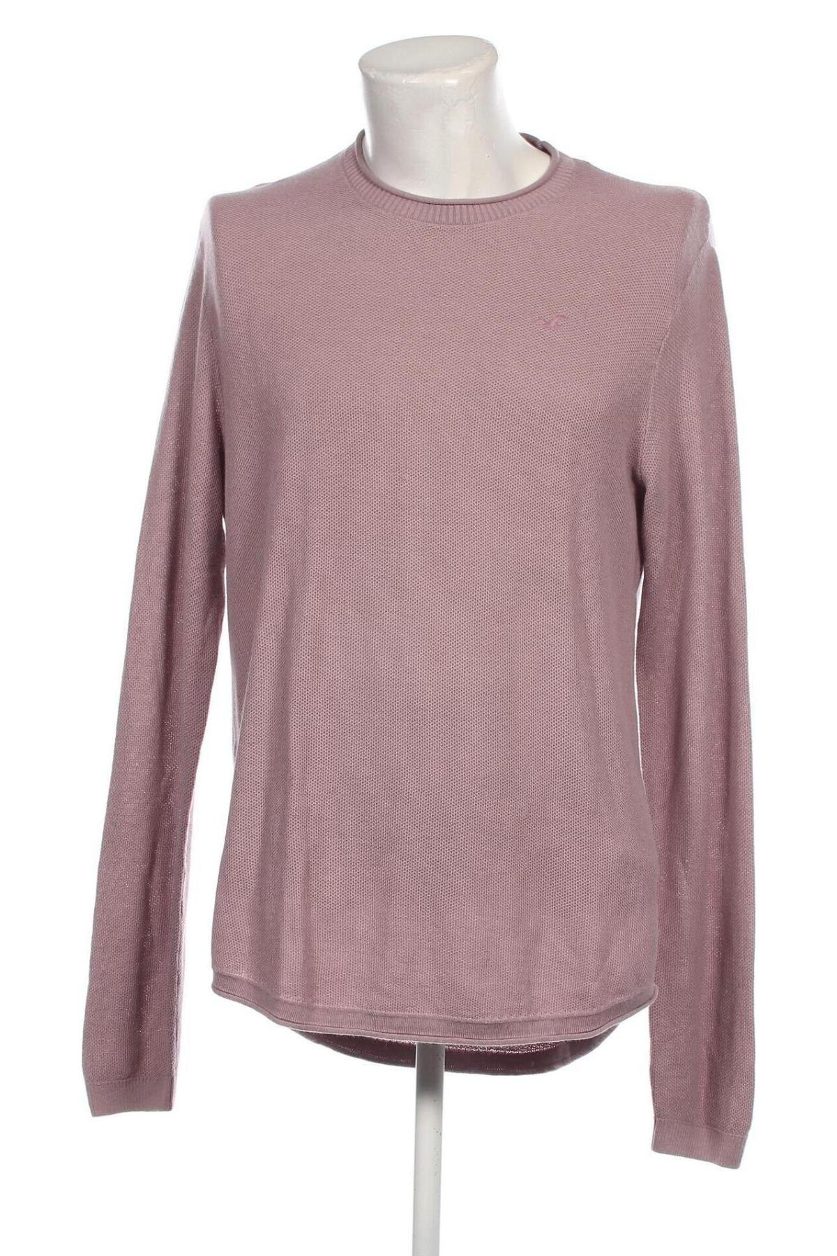 Herrenpullover Hollister, Größe XL, Farbe Rosa, Preis 20,24 €