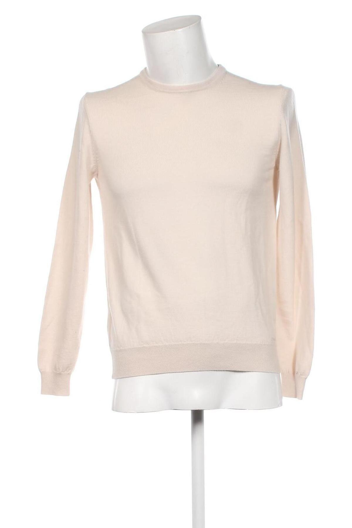 Herrenpullover Hugo Boss, Größe L, Farbe Beige, Preis 104,74 €