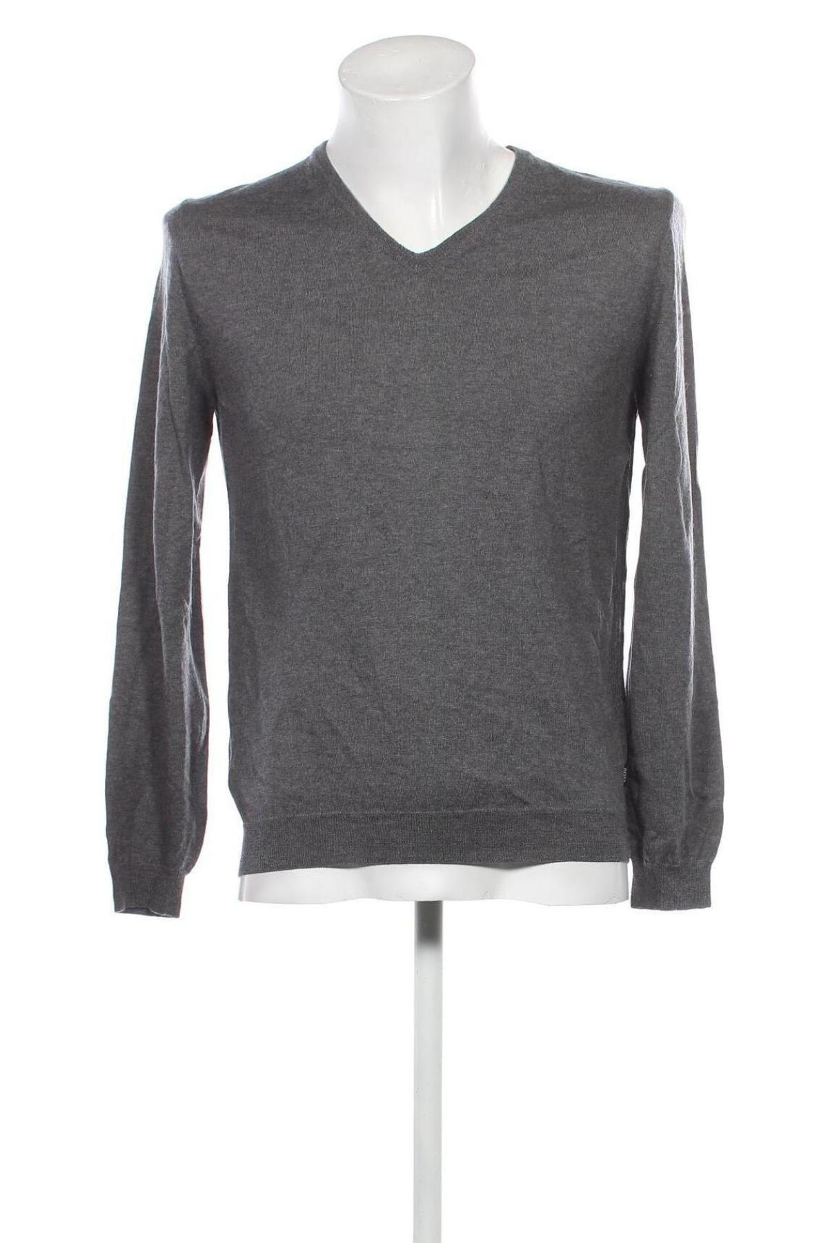 Herrenpullover Hugo Boss, Größe L, Farbe Grau, Preis 81,04 €