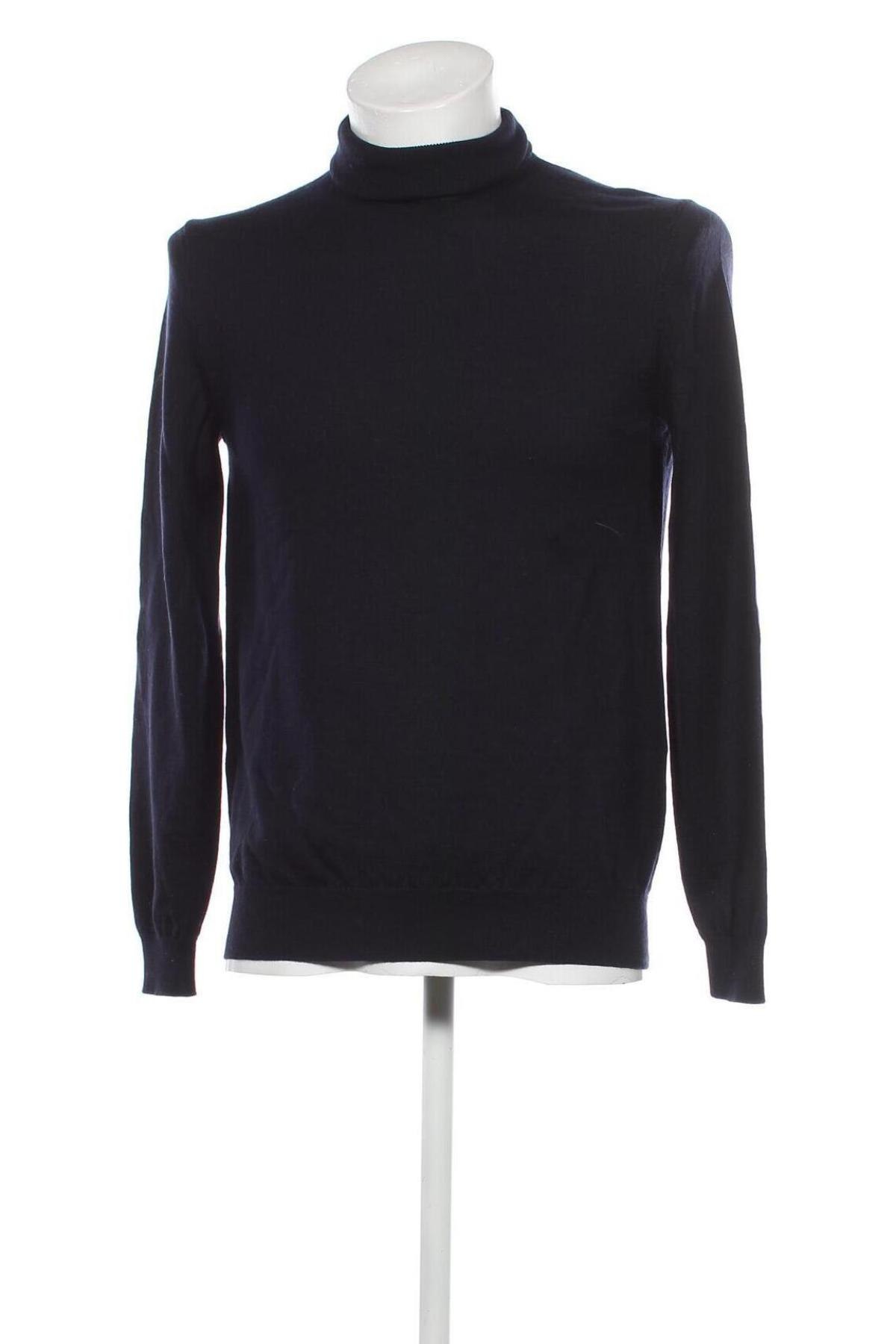 Мъжки пуловер Hugo Boss, Размер XL, Цвят Син, Цена 165,10 лв.