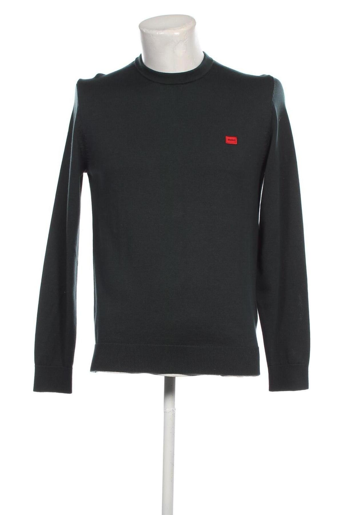 Herrenpullover Hugo Boss, Größe M, Farbe Grün, Preis € 65,47