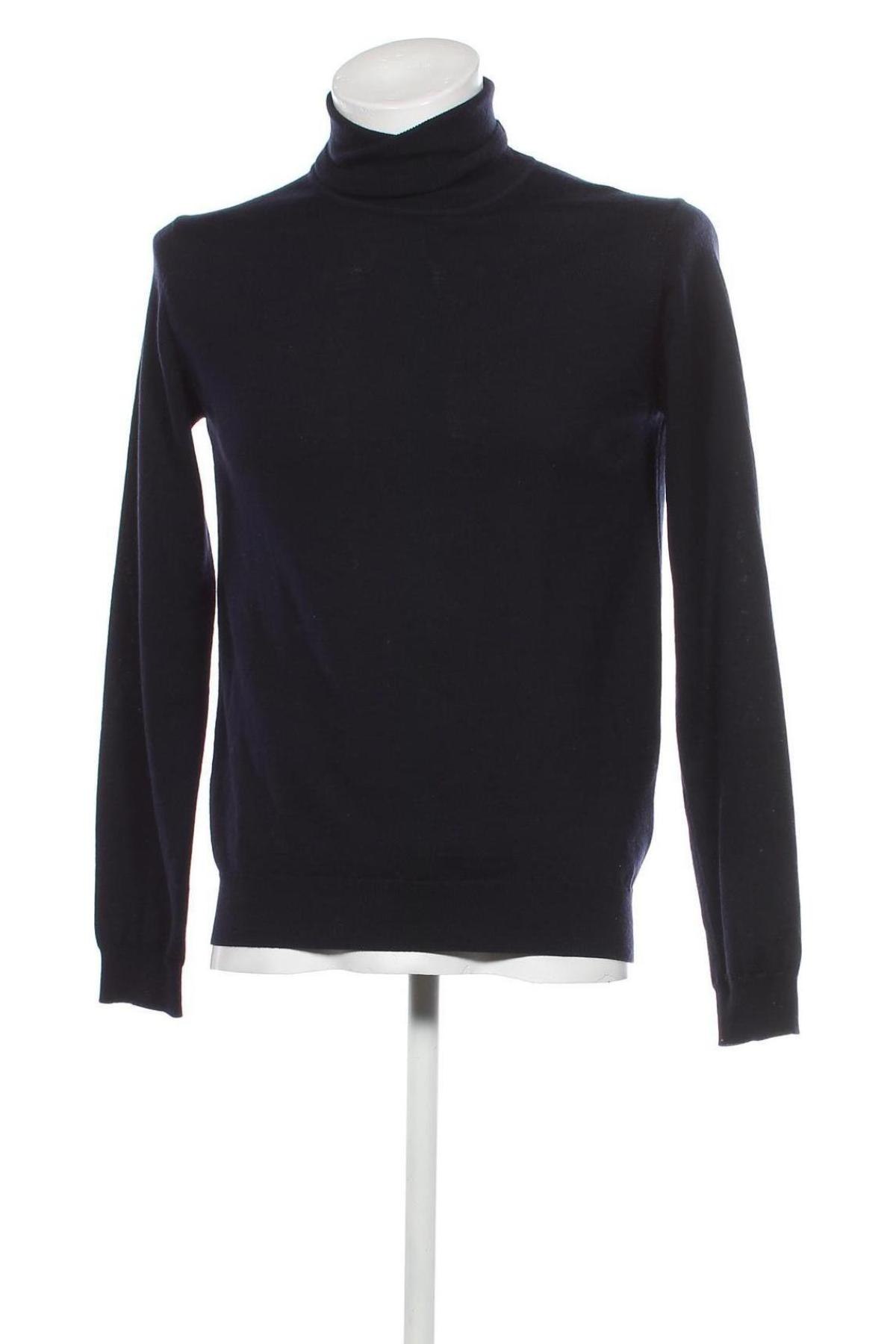 Мъжки пуловер Hugo Boss, Размер M, Цвят Син, Цена 127,00 лв.