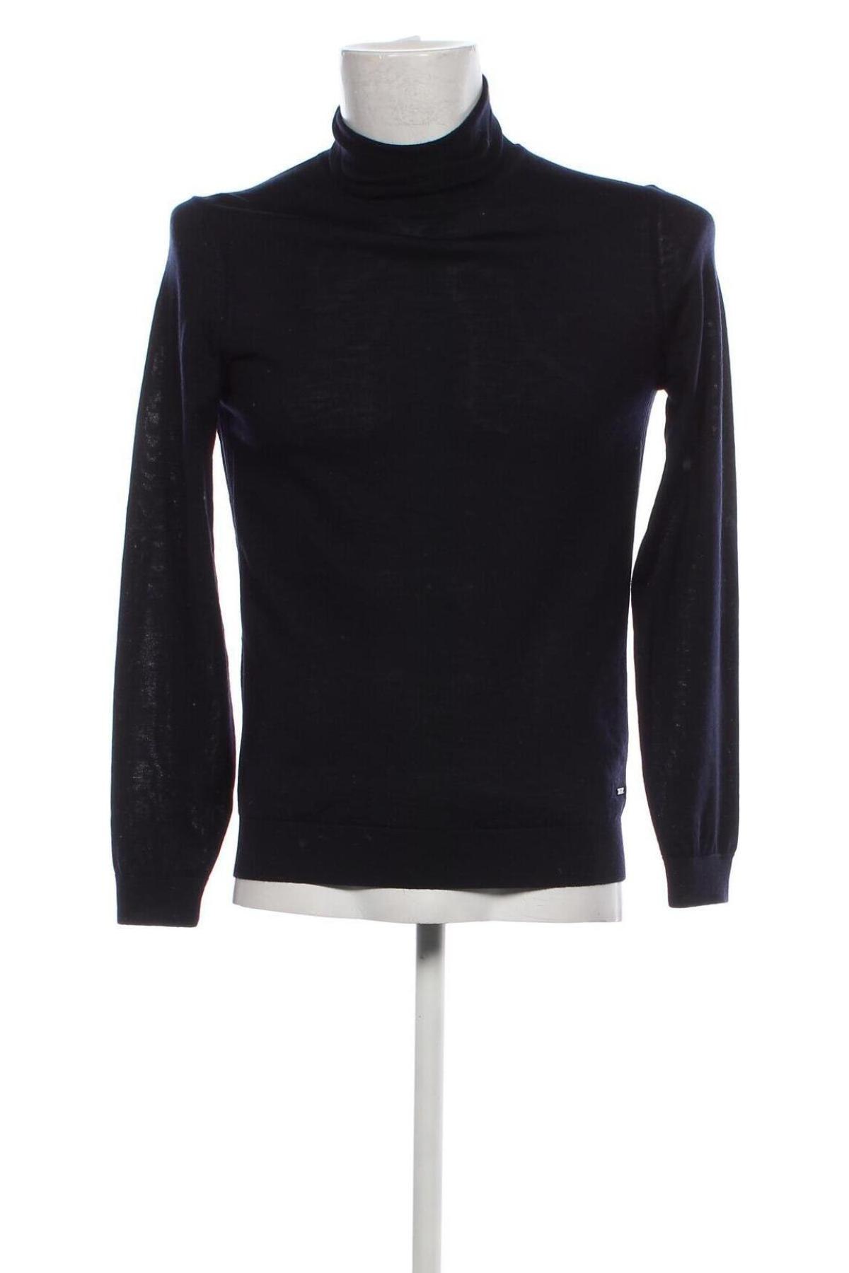 Мъжки пуловер Hugo Boss, Размер M, Цвят Син, Цена 76,72 лв.