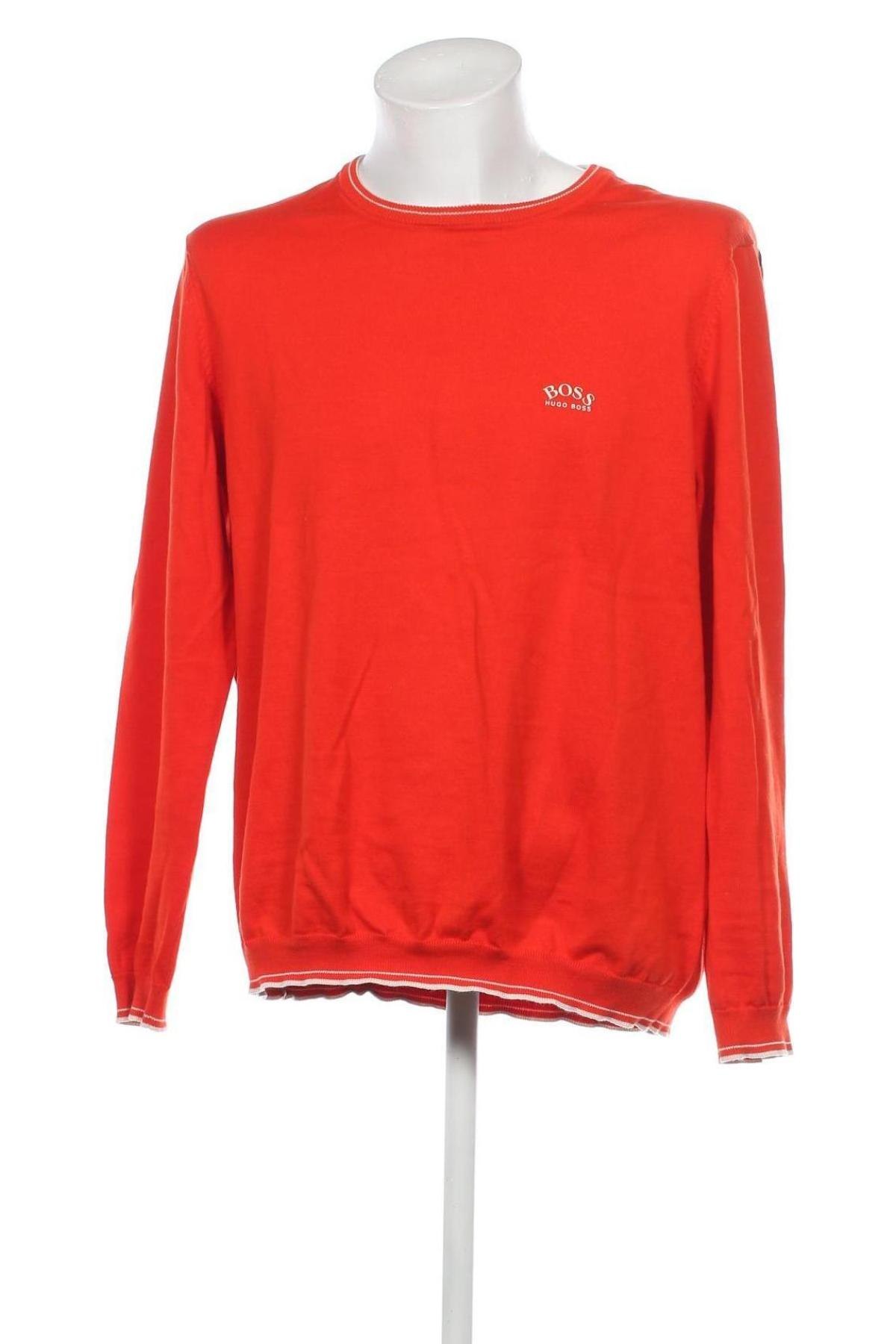 Herrenpullover Hugo Boss, Größe XXL, Farbe Orange, Preis € 95,99