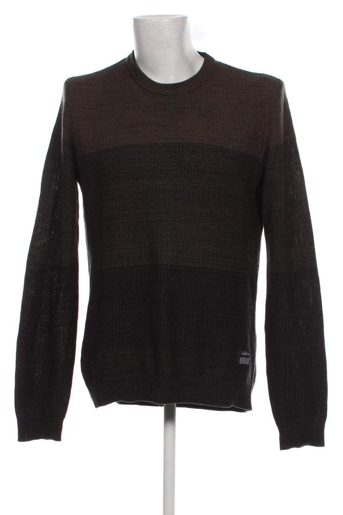 Herrenpullover Human Nature, Größe L, Farbe Grün, Preis 10,09 €