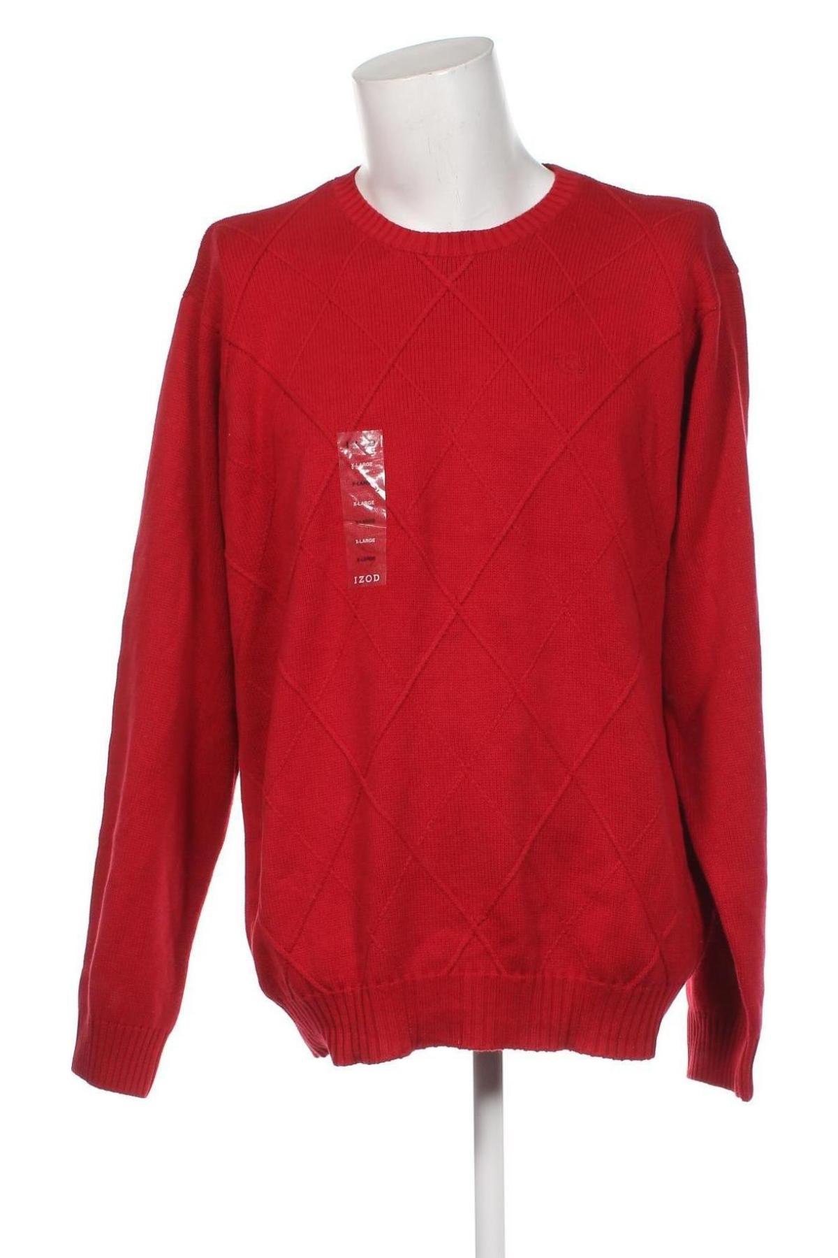 Herrenpullover Izod, Größe XL, Farbe Rot, Preis € 32,01