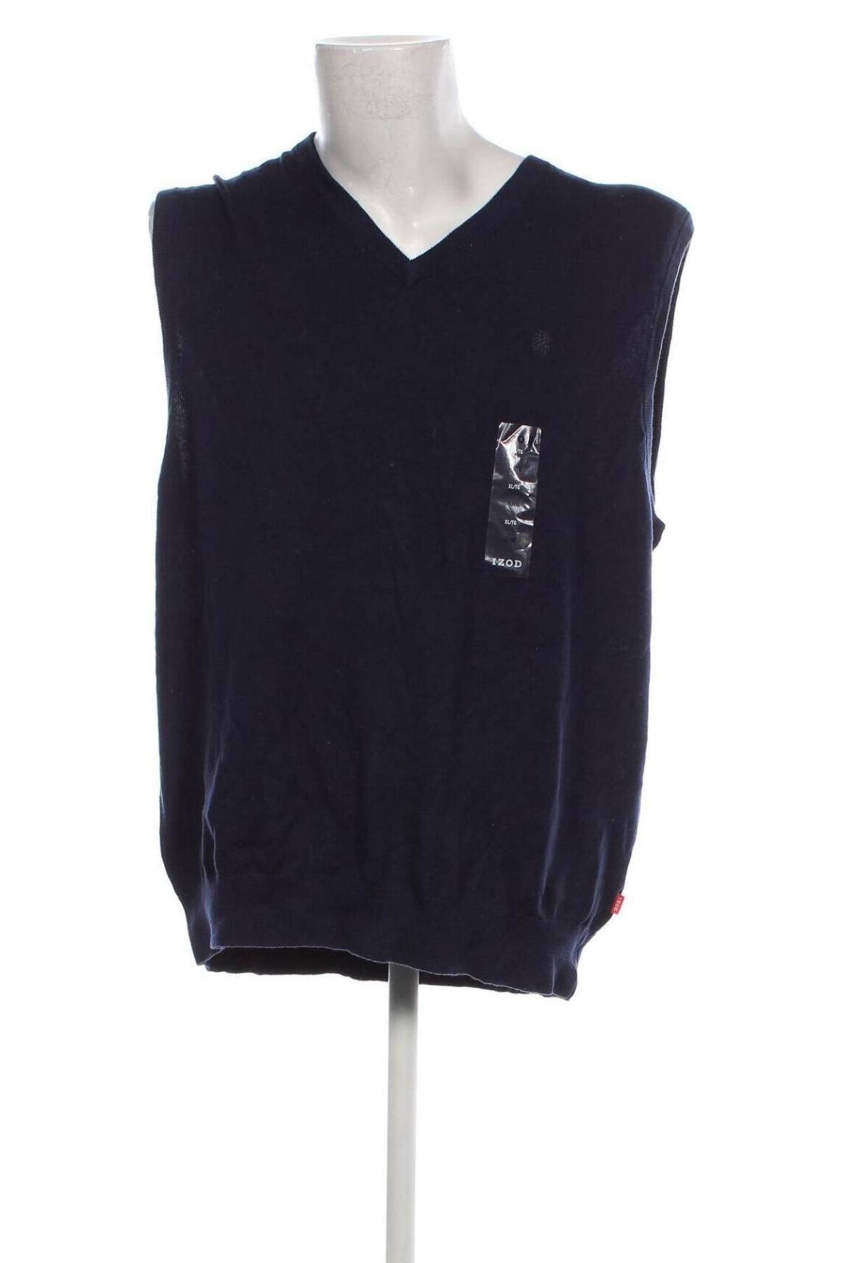 Мъжки пуловер Izod, Размер XL, Цвят Син, Цена 46,00 лв.