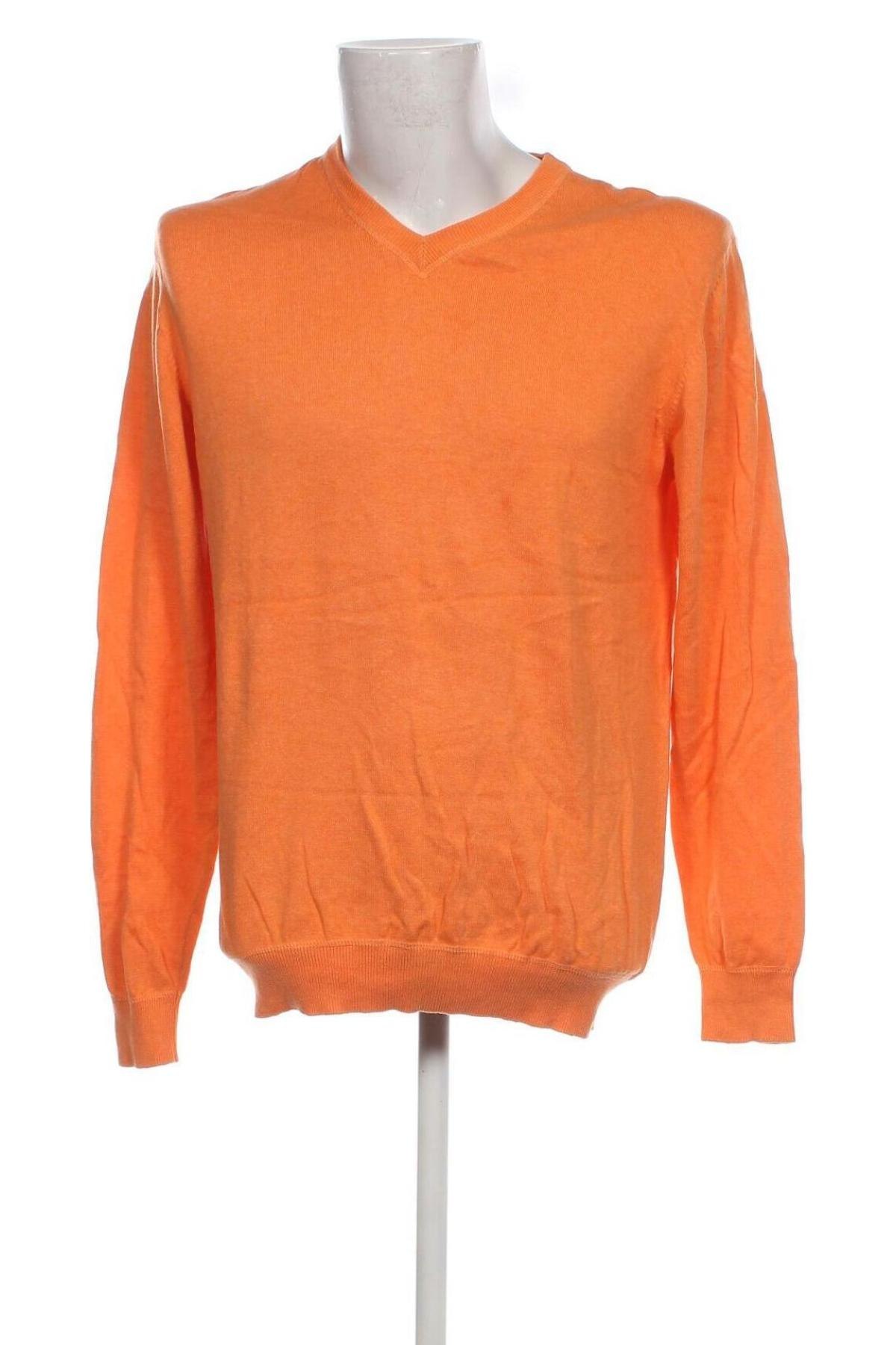 Herrenpullover J.t. Ascott, Größe XL, Farbe Orange, Preis € 10,47