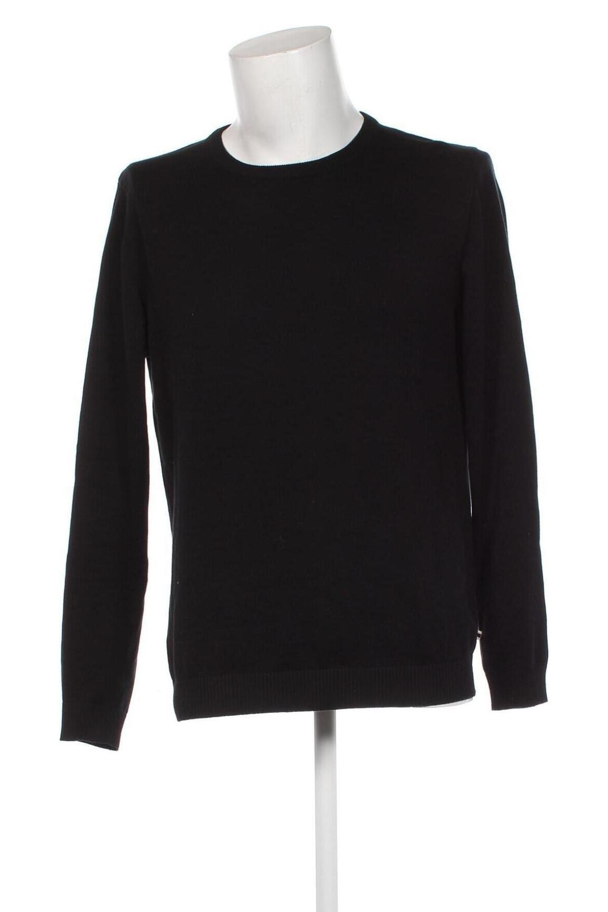 Мъжки пуловер Jack & Jones, Размер L, Цвят Черен, Цена 44,55 лв.
