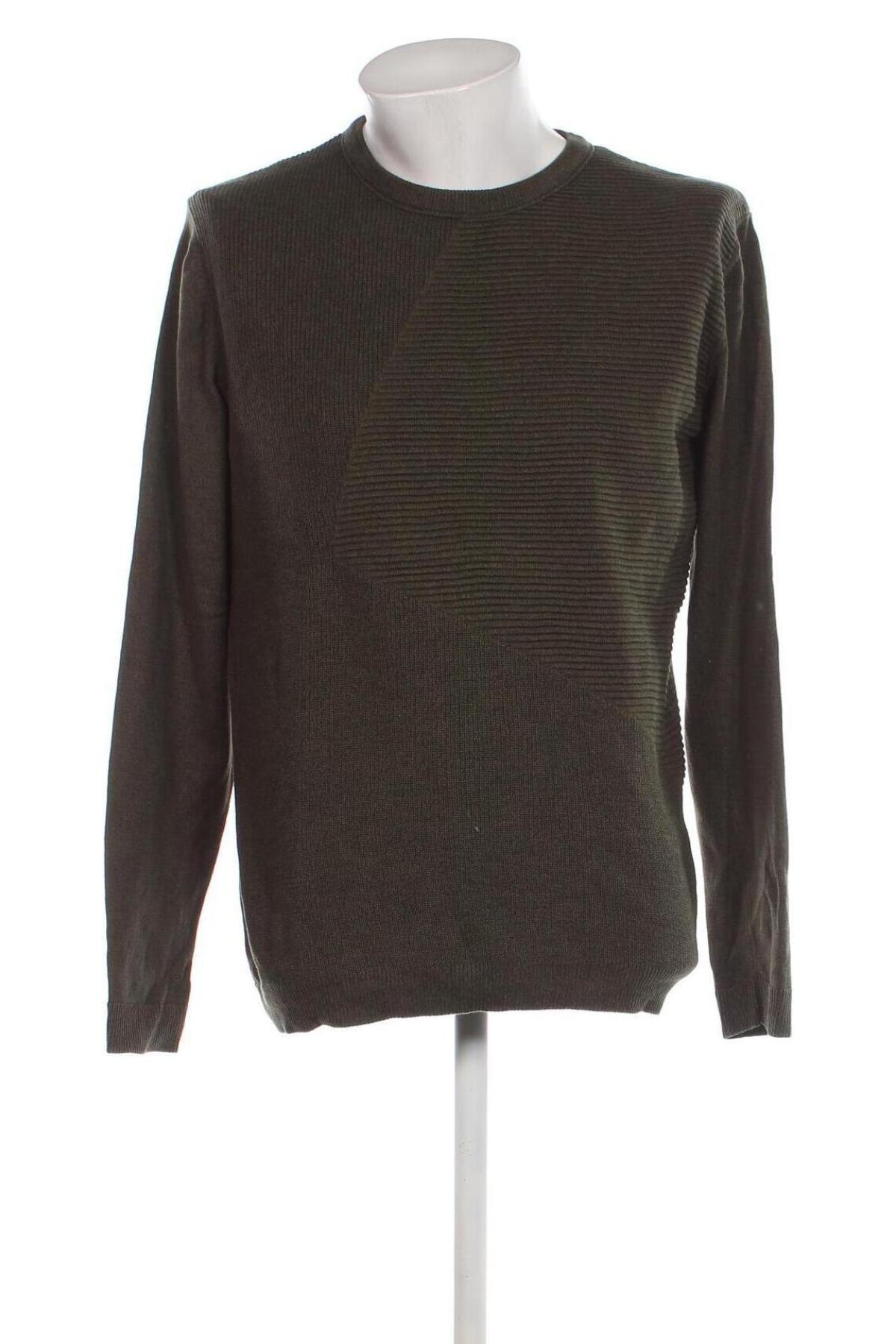 Ανδρικό πουλόβερ Jack & Jones, Μέγεθος XL, Χρώμα Πράσινο, Τιμή 11,92 €