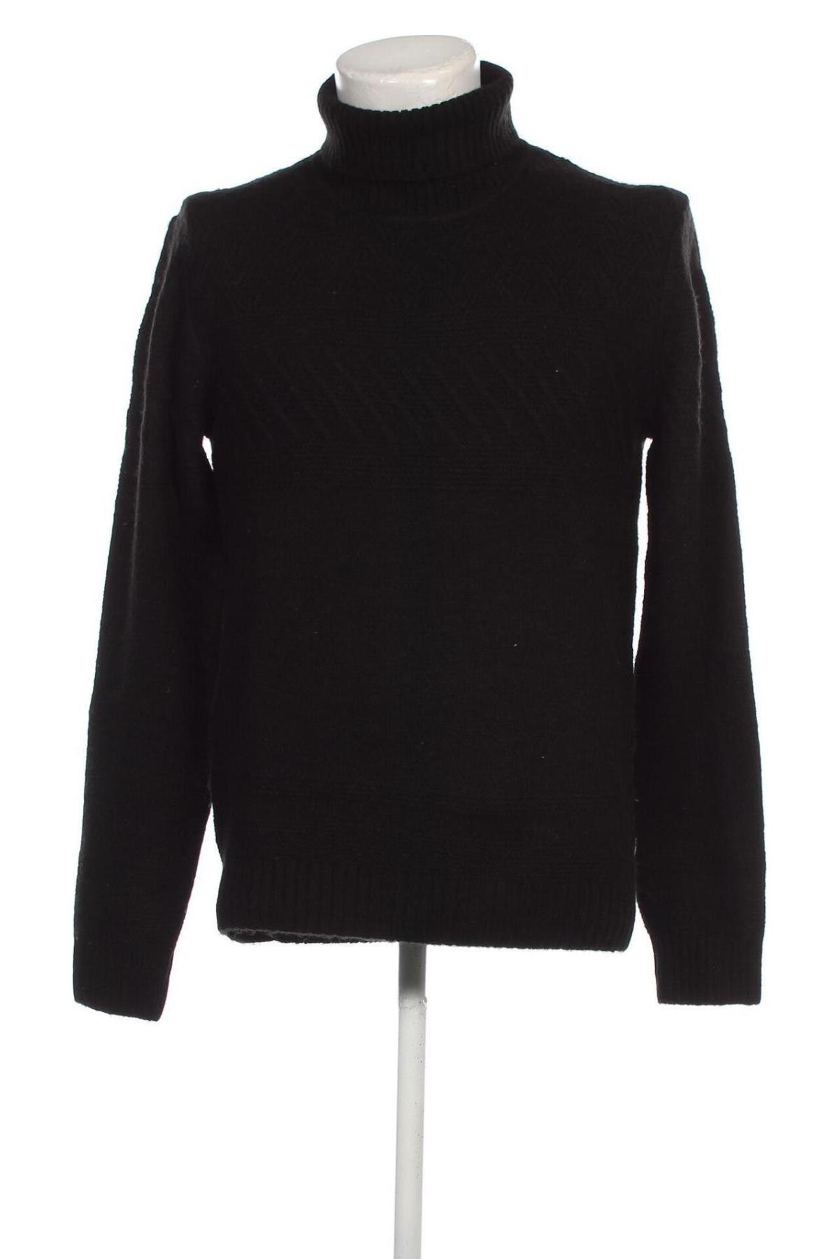 Herrenpullover Jack & Jones, Größe M, Farbe Schwarz, Preis € 15,99