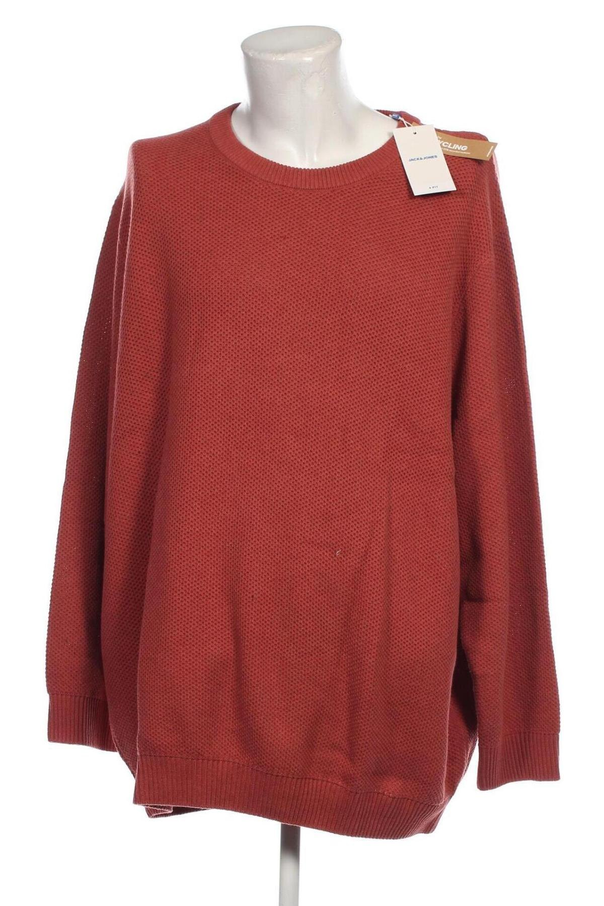 Herrenpullover Jack & Jones, Größe 5XL, Farbe Braun, Preis € 51,03