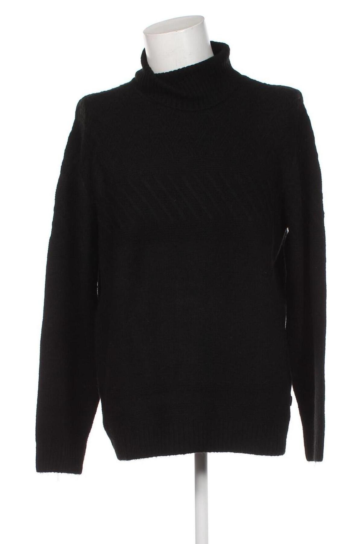 Męski sweter Jack & Jones, Rozmiar XL, Kolor Czarny, Cena 126,66 zł